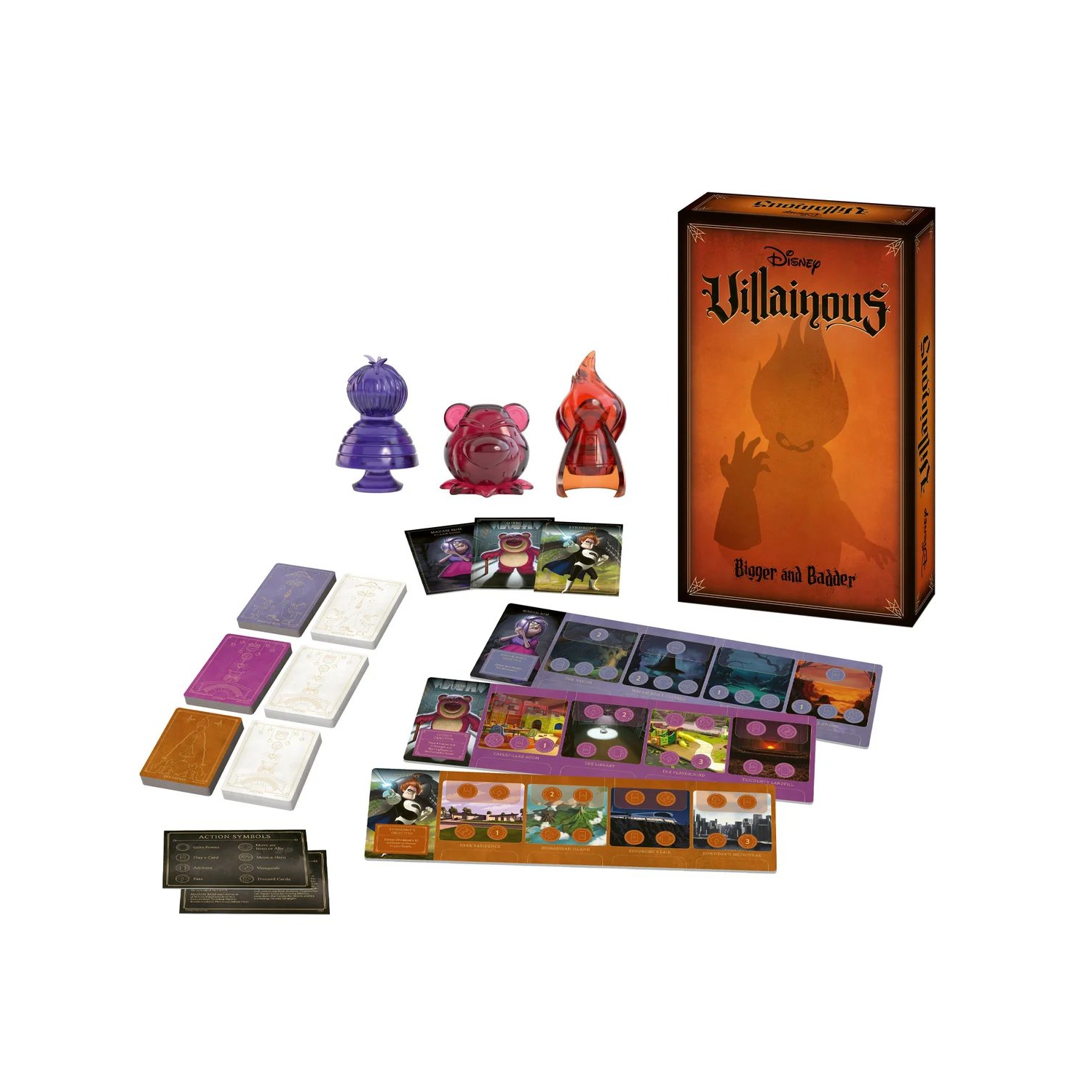 Disney Villainous Game Bundle with Exclusive Lorcana Card