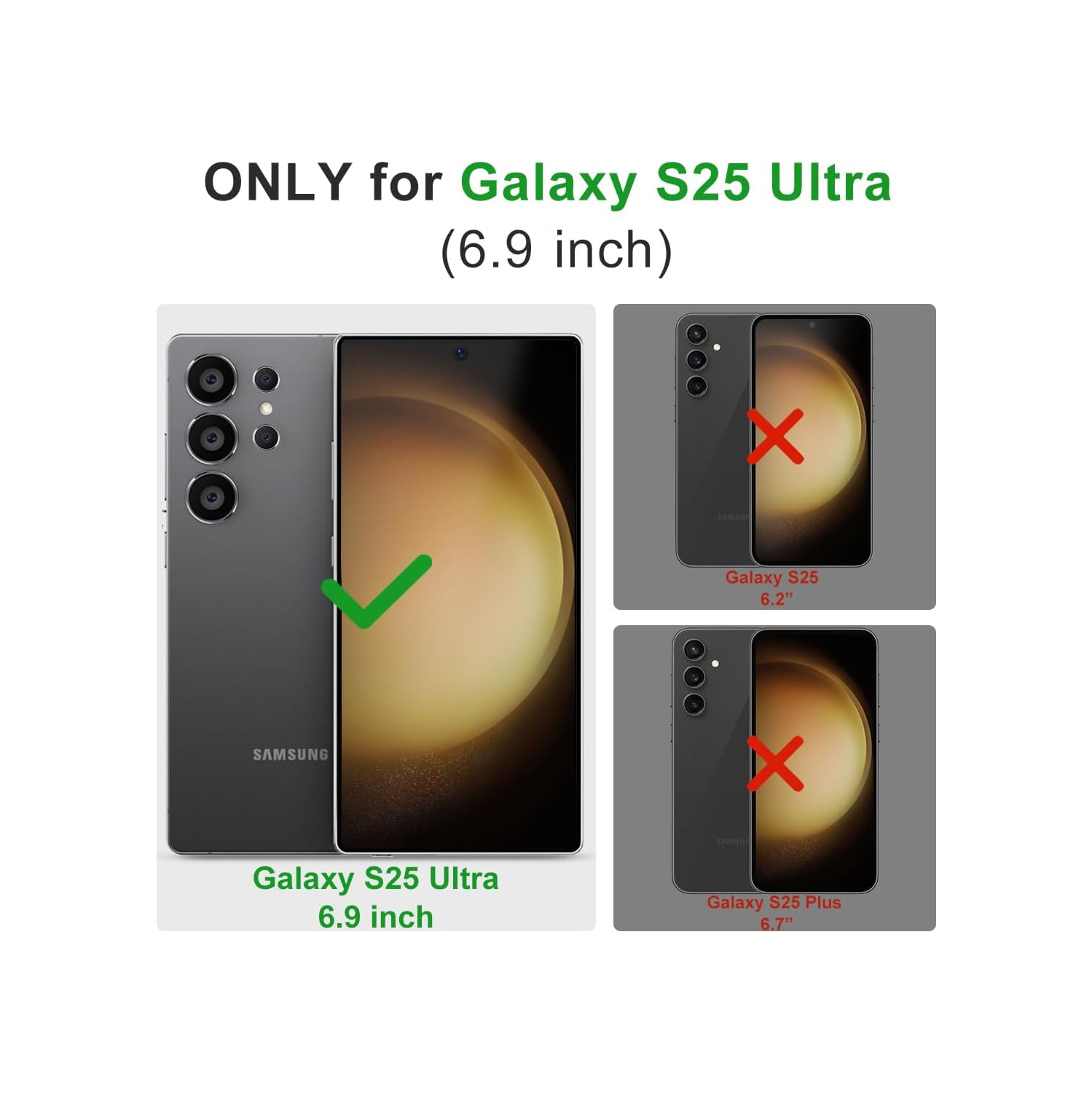 Étui magnétique pour téléphone XCRS Vivid avec béquille rotative invisible, étui MagSafe pour Samsung Galaxy S25 Ultra