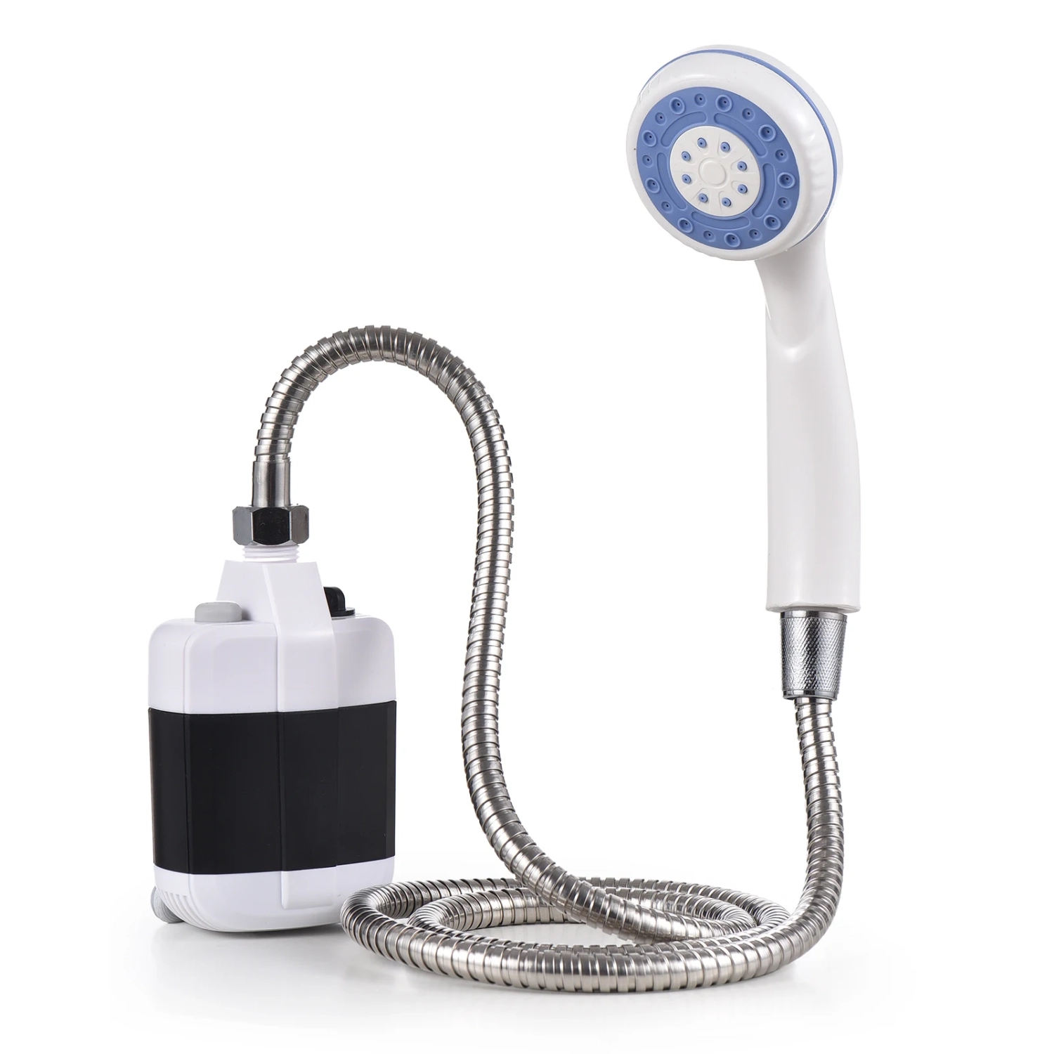 Pompe de douche portative pour le camping – Pulvérisateur de douche extérieur rechargeable pour le camping, la randonnée, les voyages, le lavage de