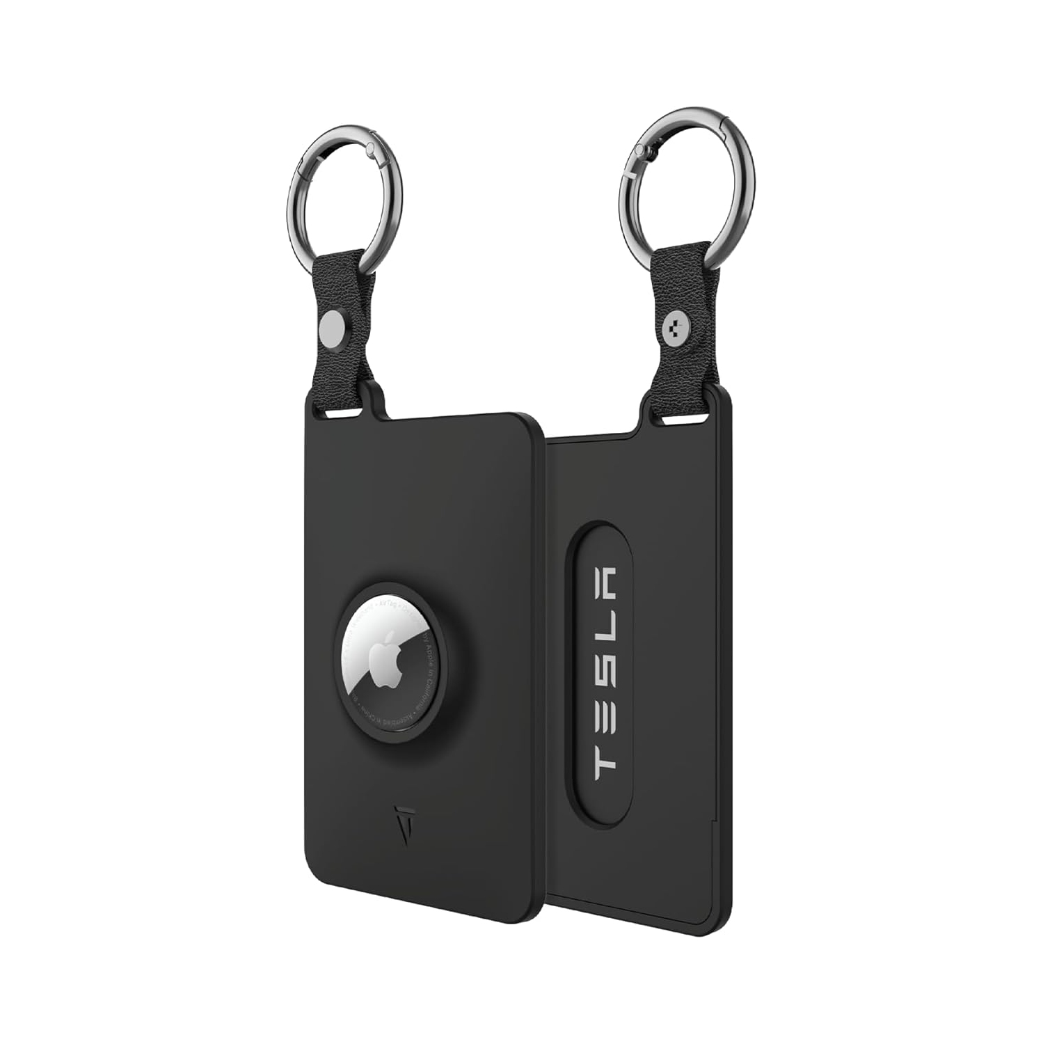 TUDIA Tesla Key Card with Airtag Slot for Model 3 Y S X Cybertruck - 2 Pack