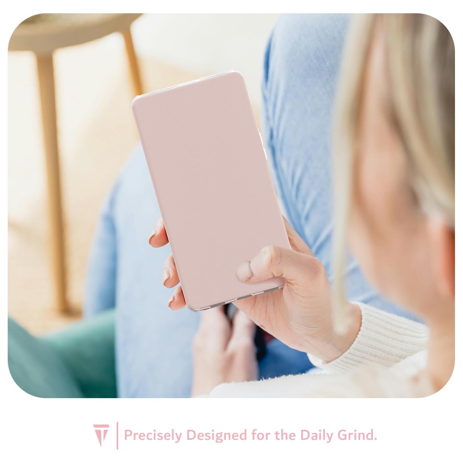 TUDIA SKN FLIP V2 Designed for Onyx Boox Palma 2 Case - Pink