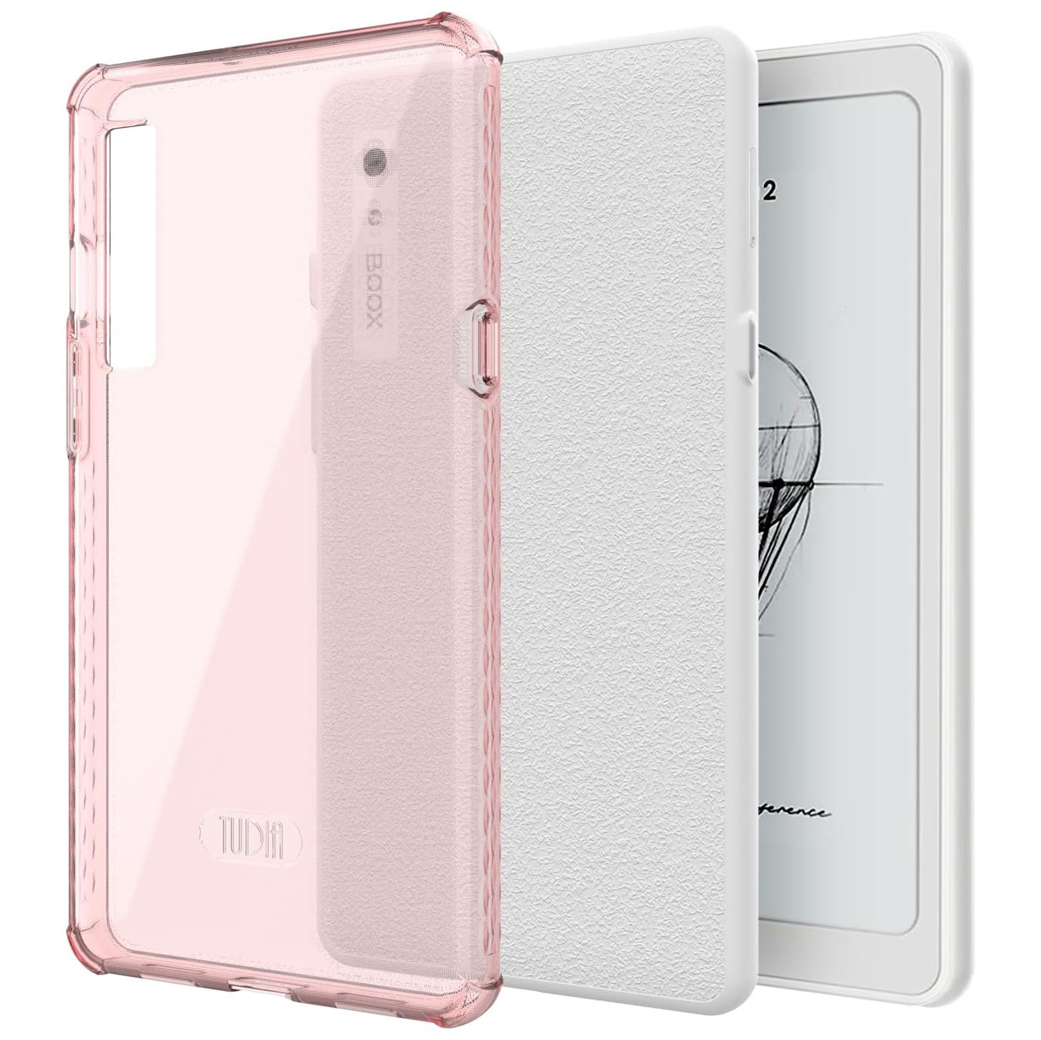 TUDIA SKN for Onyx Boox Palma 2 Case - Pink