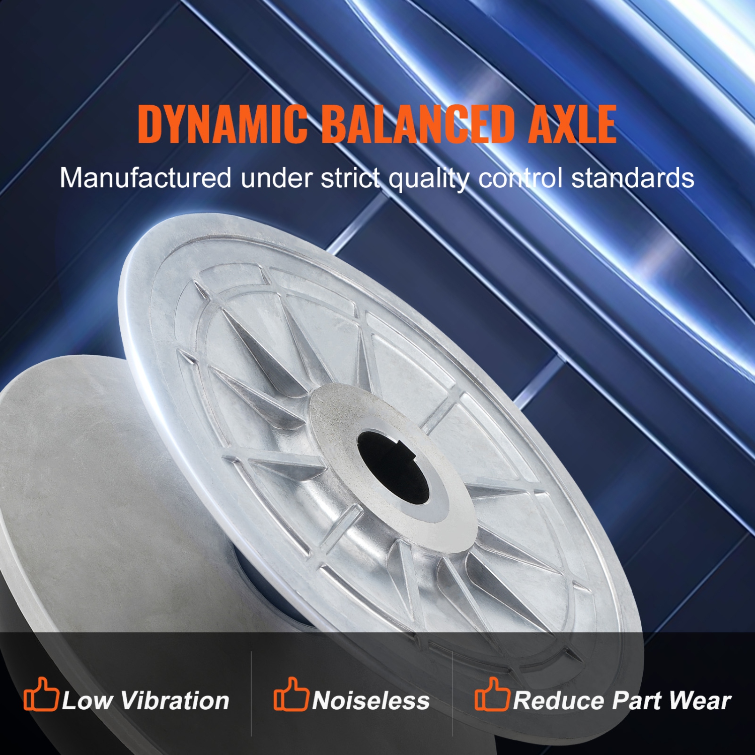 VEVOR Primary Drive Clutch, 780 Series Go-Kart Drive Clutch 1" Bore 1/4" Keyway Comet, for Taking a 1 3/16-1 1/4" Wide Belt 4 Cycle Engines, Replace#