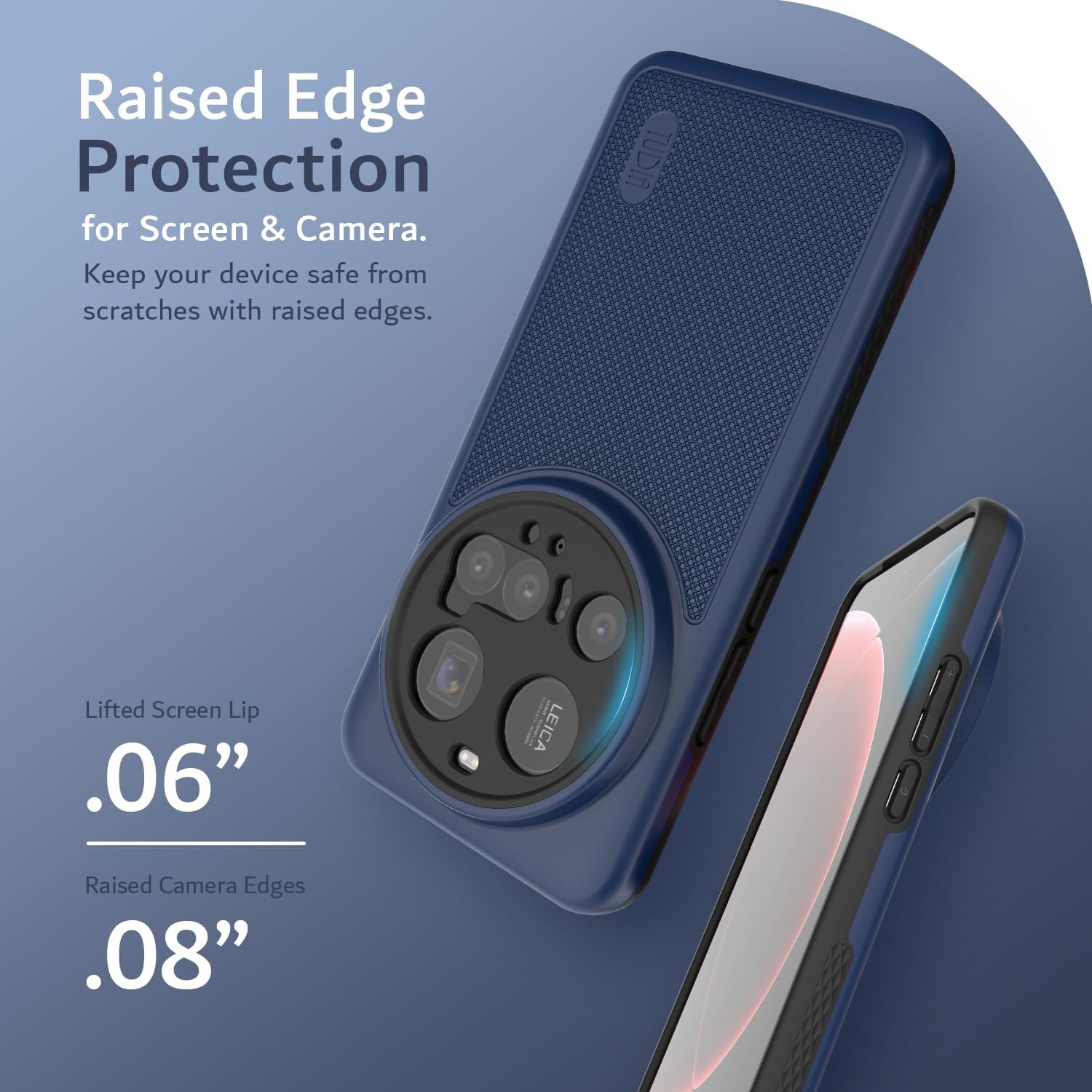 Étui 2025 MergeGrip pour Xiaomi 15 Ultra 5G de TUDIA - Indigo