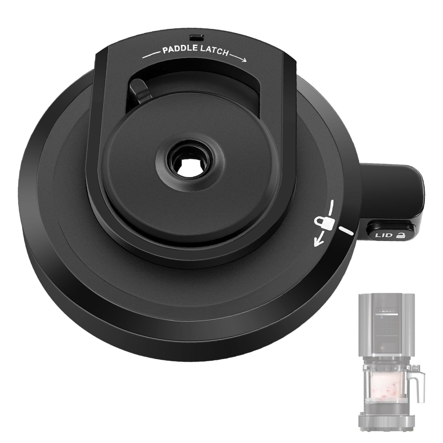 Ice Cream Machine Outer Bowl Cover, Replacement Part Compatible with NC299AMZ, NC301, NC300 Models