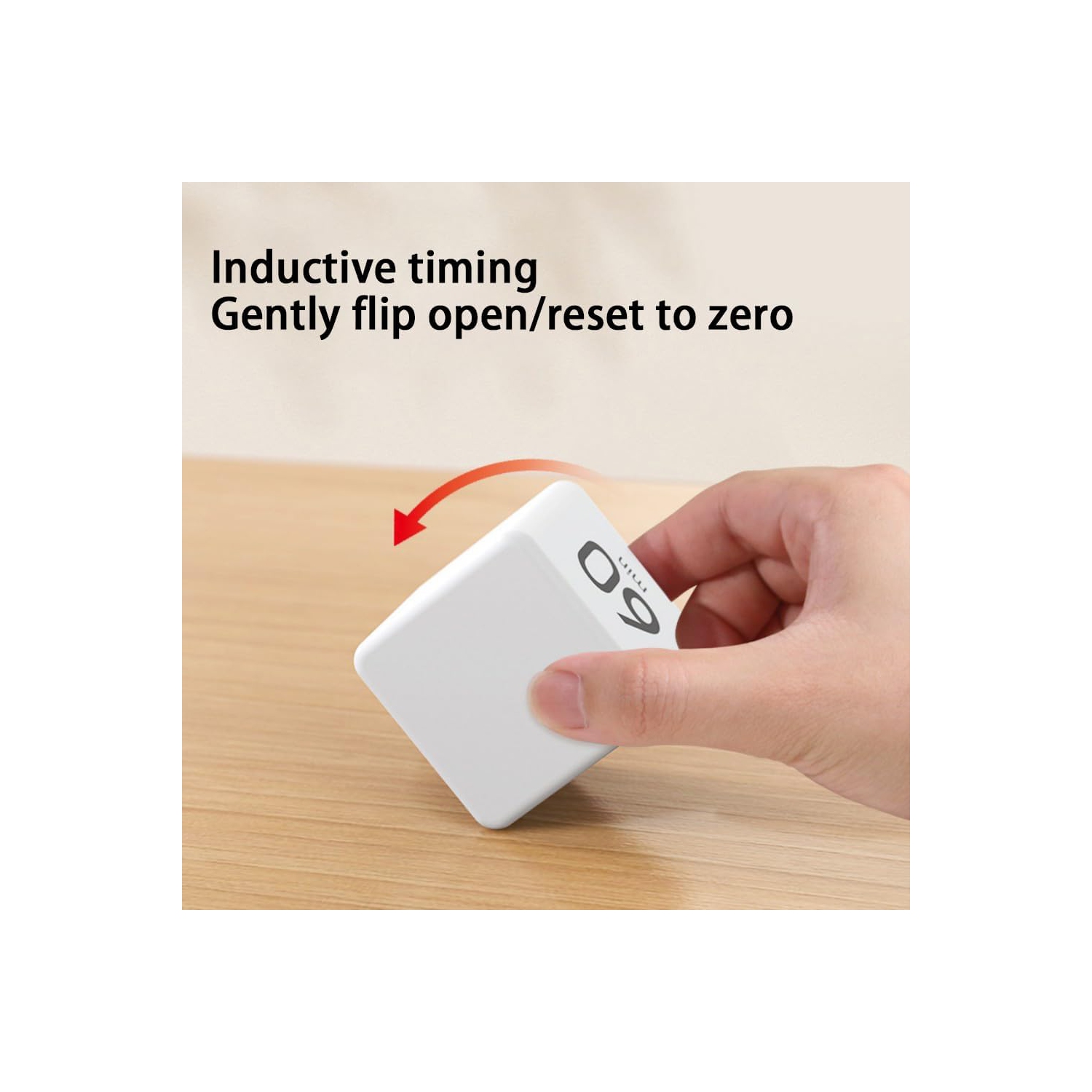 La minuterie cubique du nouveau Rubik, le compte à rebours de la cuisson, le mini-réveil de la minuterie de gestion du temps de cuisine de Rubik -