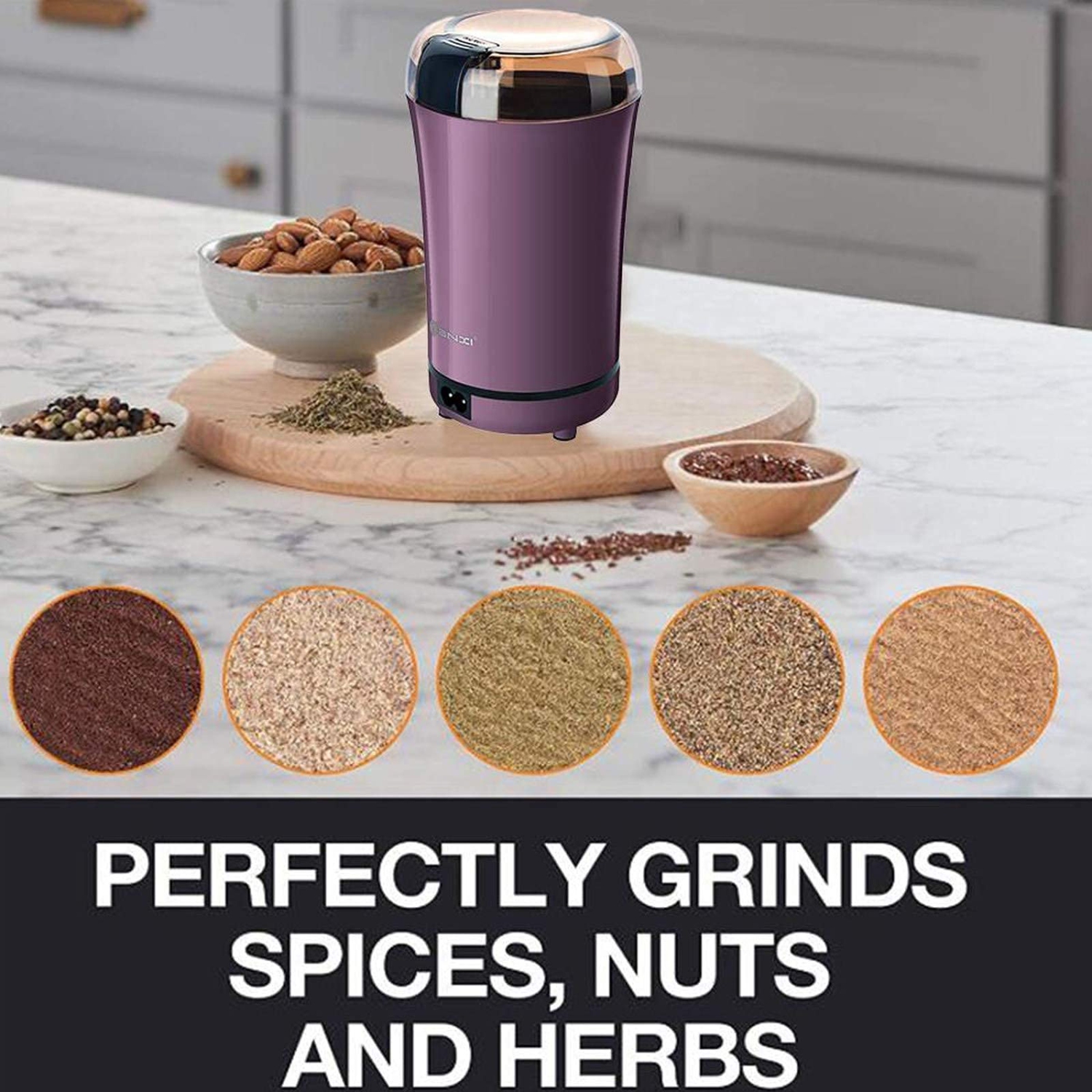 Grinding Machine Grain Mill Crusher, Household Small Chinese Herbal Medicine Dry Mill, Electric Spice Coffee Grinder For Beans,Peppers,Spices,Herbs
