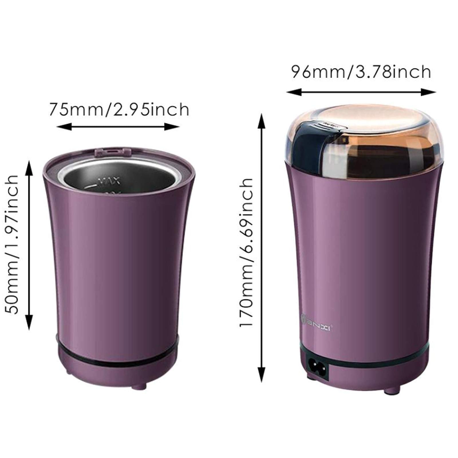 Grinding Machine Grain Mill Crusher, Household Small Chinese Herbal Medicine Dry Mill, Electric Spice Coffee Grinder For Beans,Peppers,Spices,Herbs