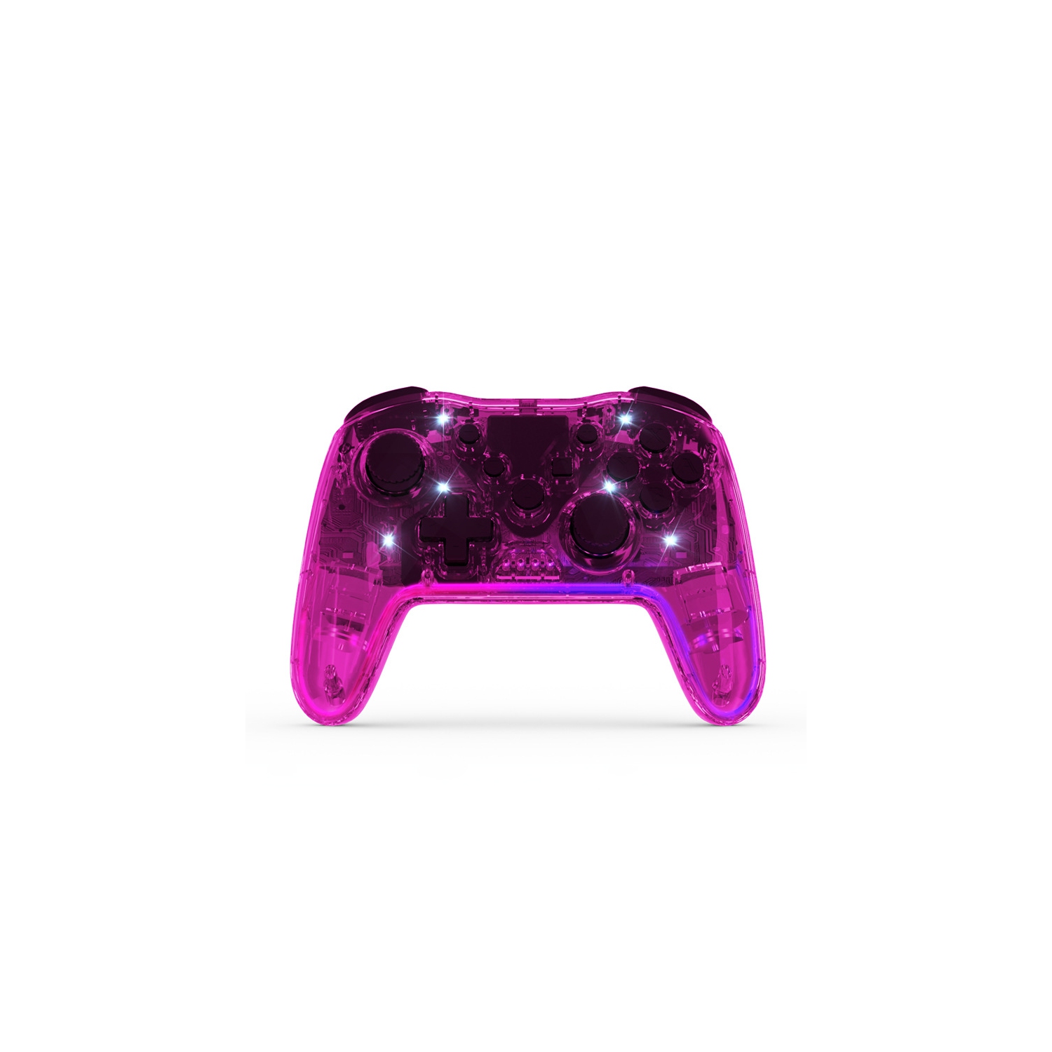 Manette de jeu Bluetooth sans fil | Connexion à trois modes pour Switch/PC/téléphone mobile | Commande à une touche | Vibrations HD | Manette sans