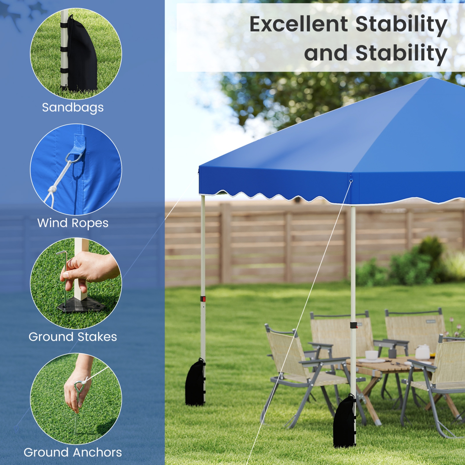 Gymax 10 X 10 FT Pop up Canopy Tent Portable Foldable Patio Shelter w/ Wheeled Bag