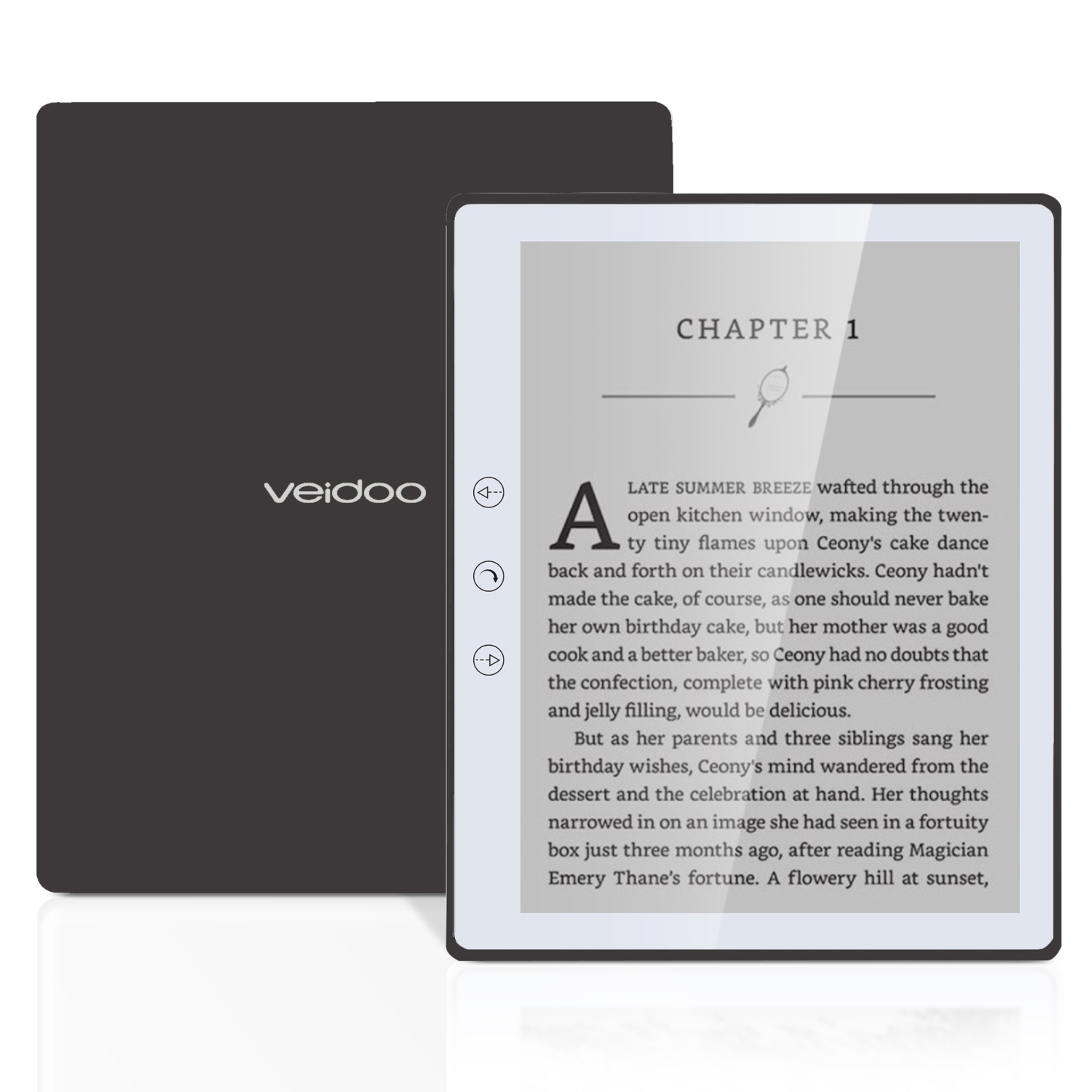 WIFI e-book 6 pouces Écran tactile HD quadruple coeur Liseuse 32&nbsp;Go Support téléchargement APPLICATION, écran tactile HD noir