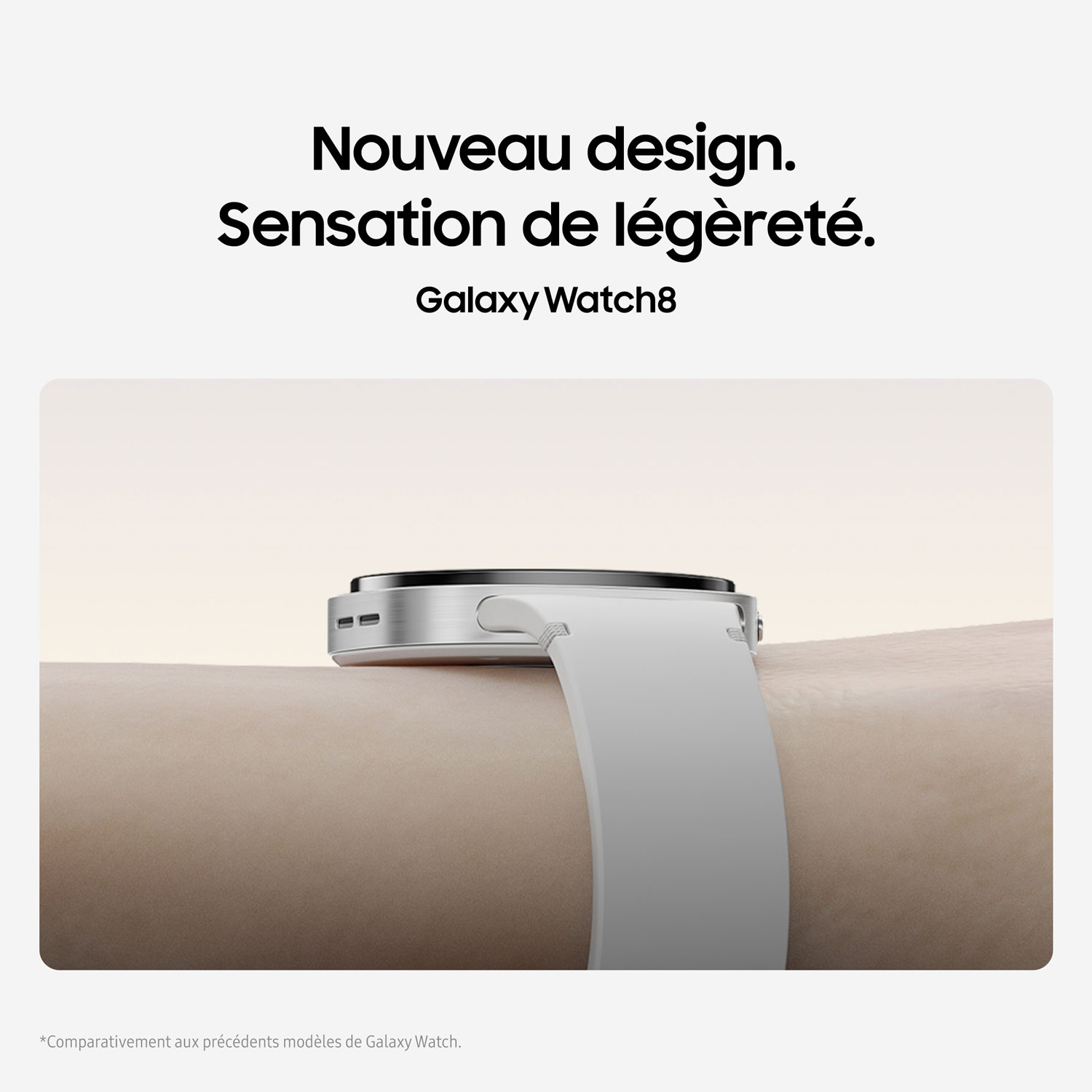 Samsung Galaxy Watch8 44mm LTE Smartwatch - Silver