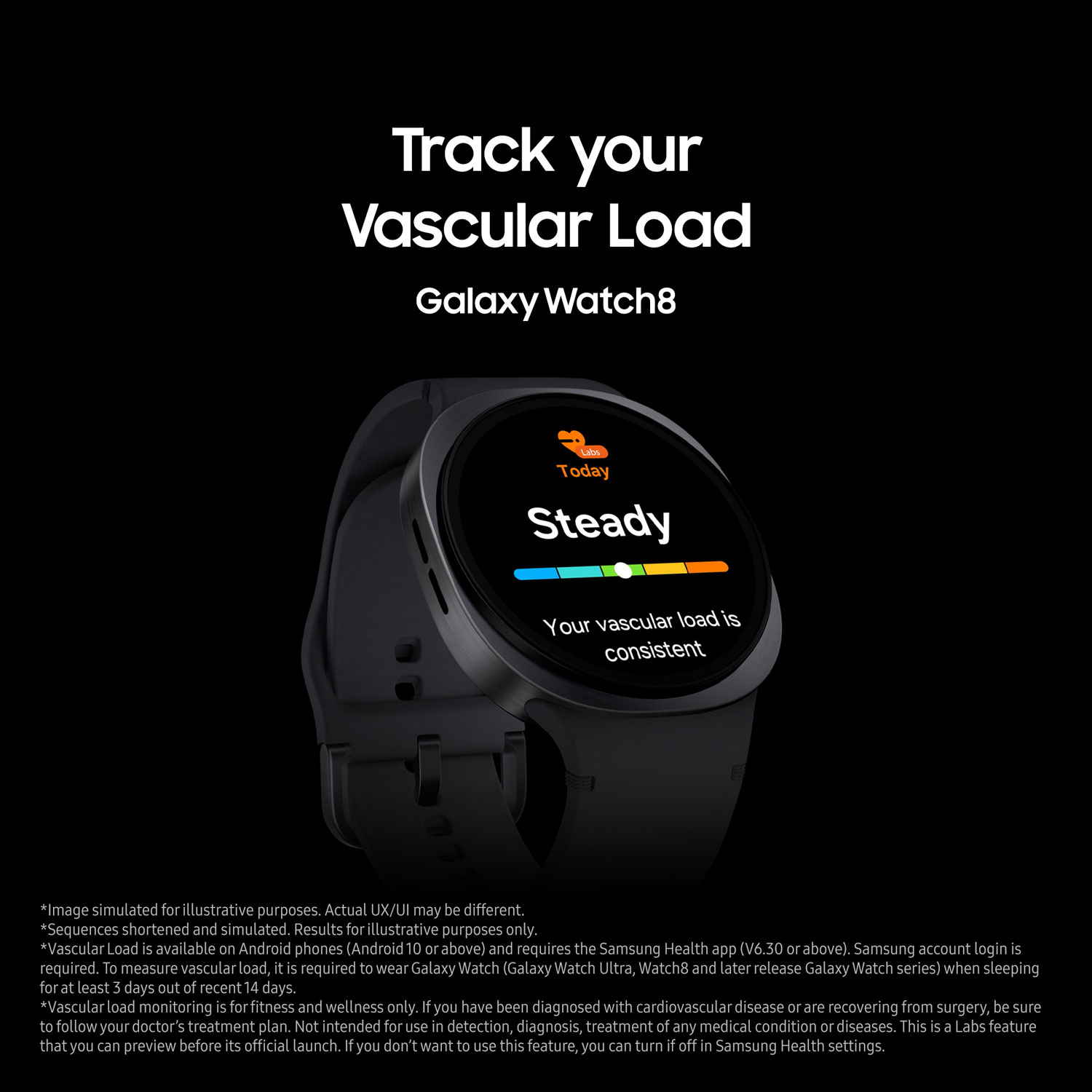 Samsung Galaxy Watch8 44mm Bluetooth Smartwatch - Silver