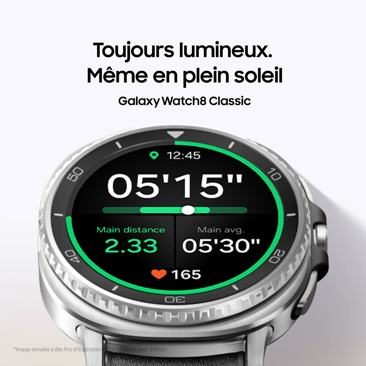 Samsung Galaxy Watch8 Classic 46mm LTE Smartwatch - White