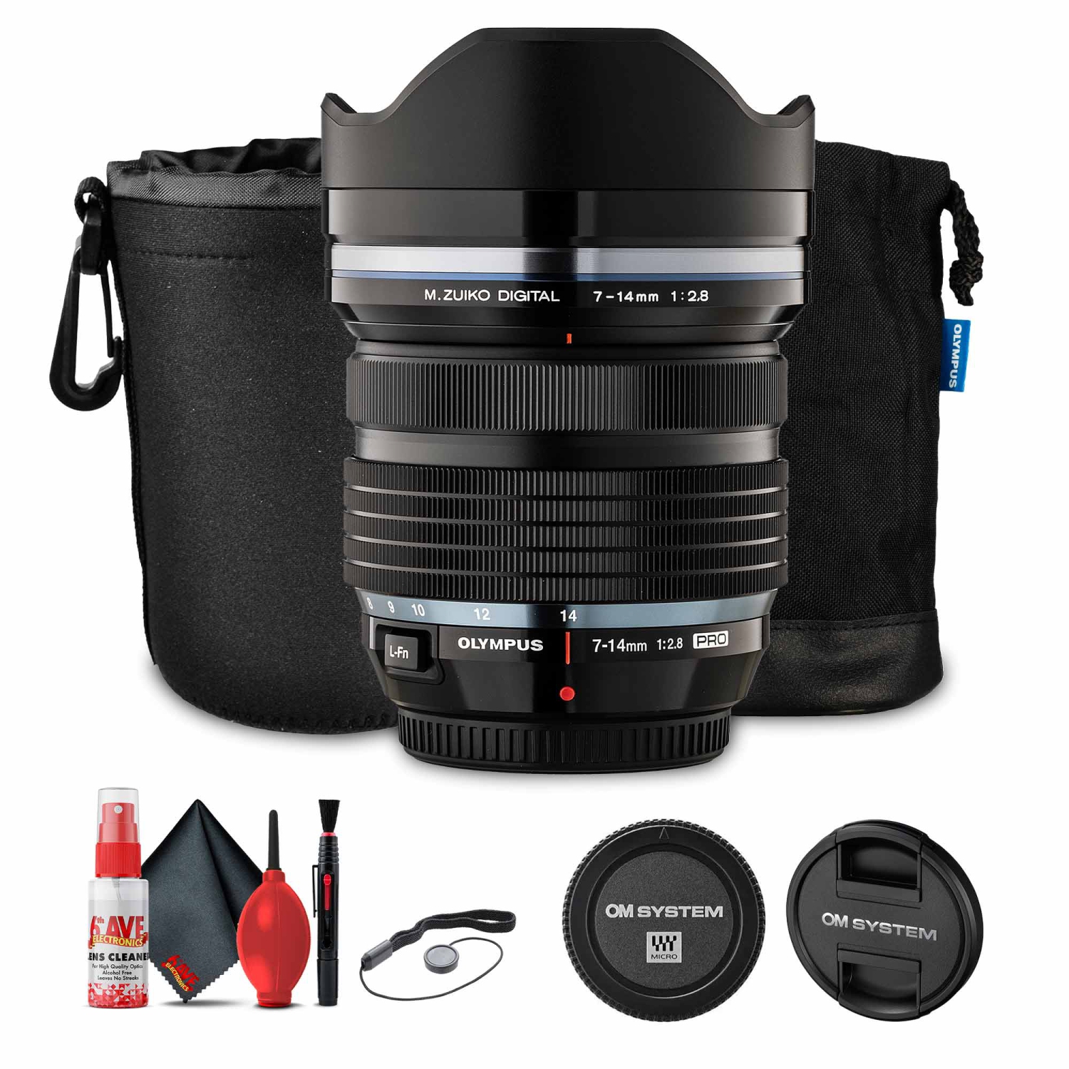 Olympus M.Zuiko Digital ED 7-14mm f/2.8 PRO Lens Bundle | Best Buy