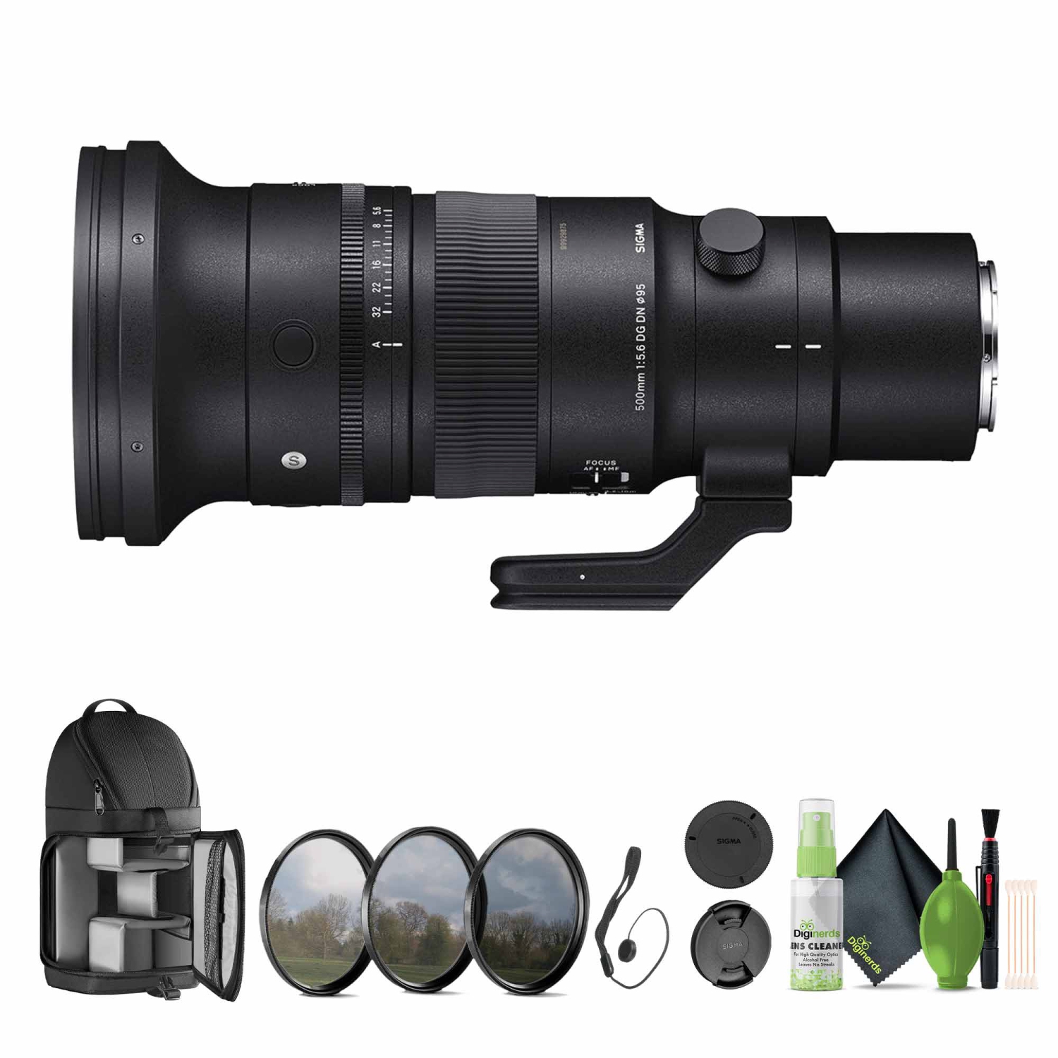Sigma 500mm f/5.6 DG DN OS Sports Sony E Bundle