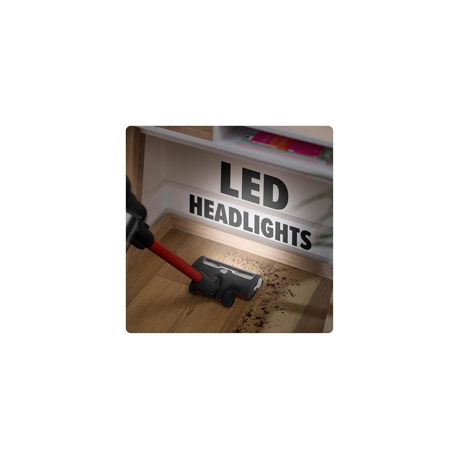 Aspirateur-balai sans fil de Dirt Devil avec mode Boost et accessoires