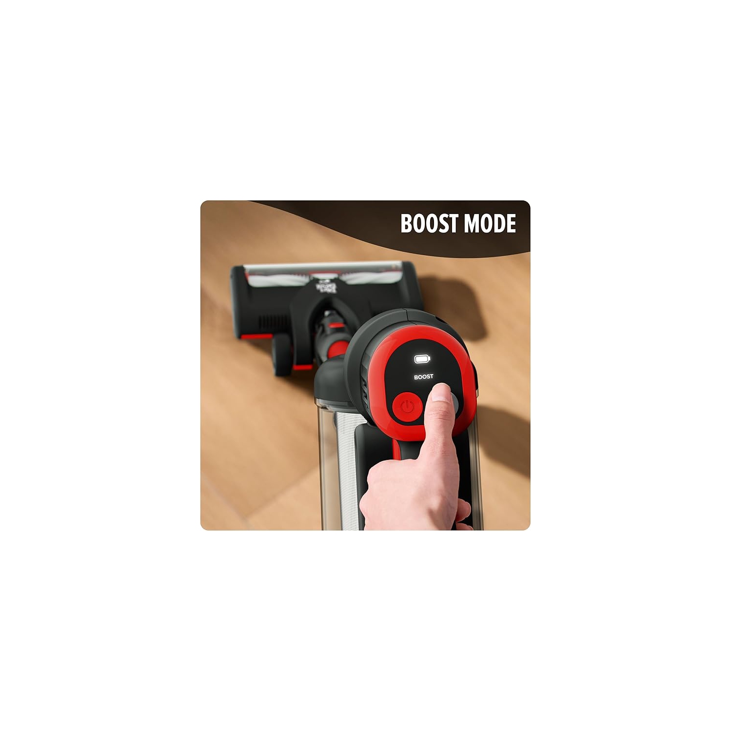 Aspirateur-balai sans fil de Dirt Devil avec mode Boost et accessoires