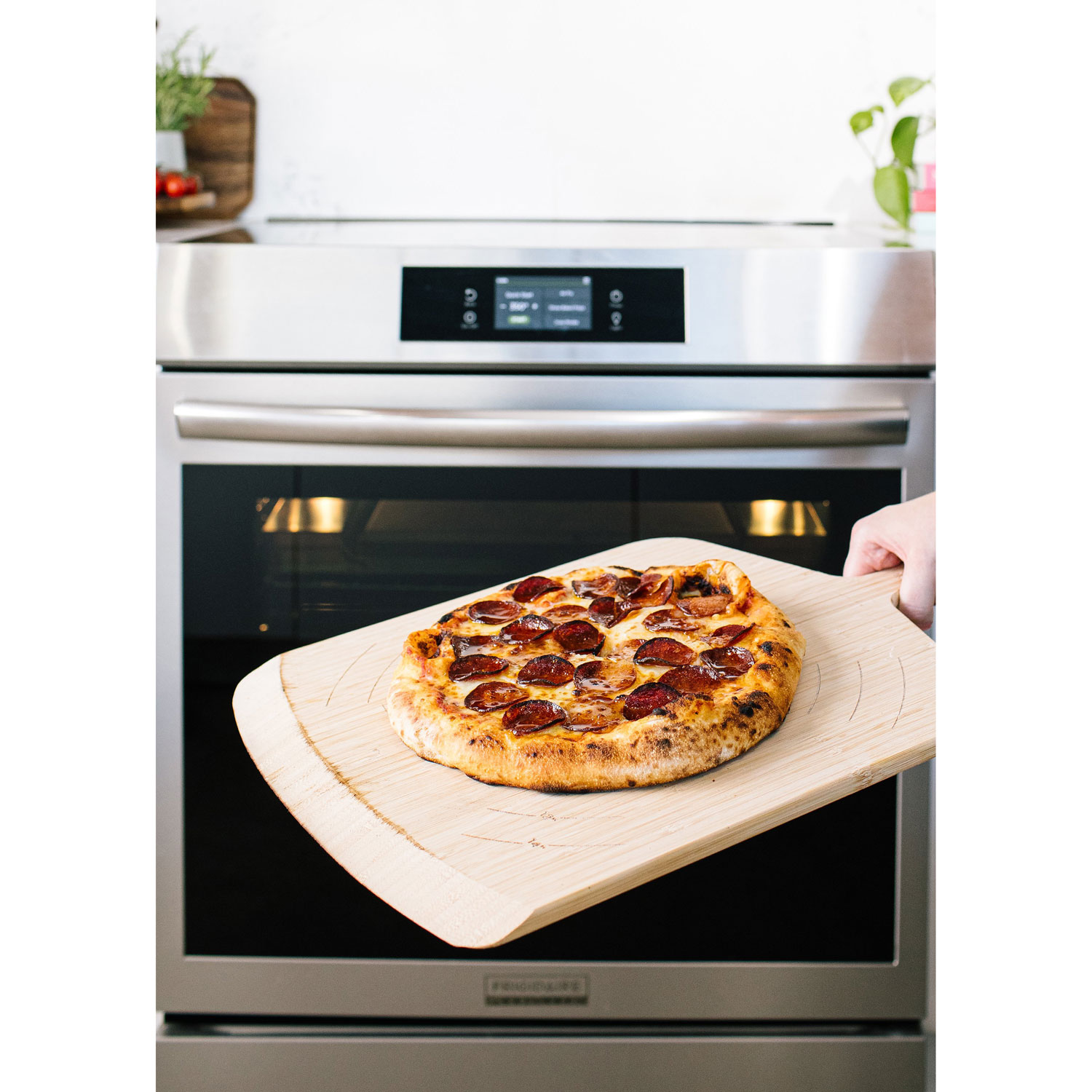 Frigidaire Gallery 30" 6.2 Cu. Ft. 5-Element Air Fry Induction Range with Stone-Baked Pizza - Stainless