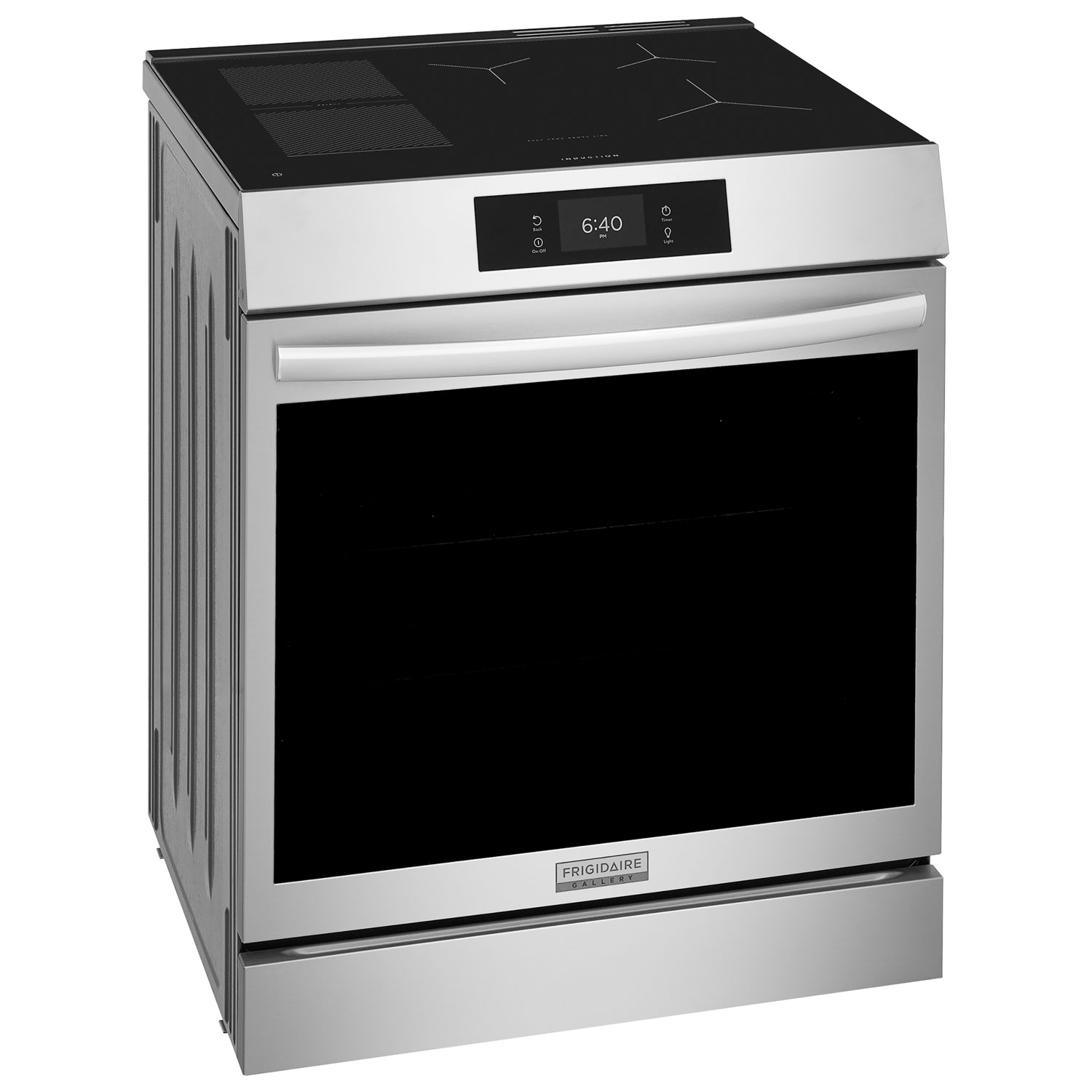 Frigidaire Gallery 30" 6.2 Cu. Ft. 5-Element Air Fry Induction Range with Stone-Baked Pizza - Stainless