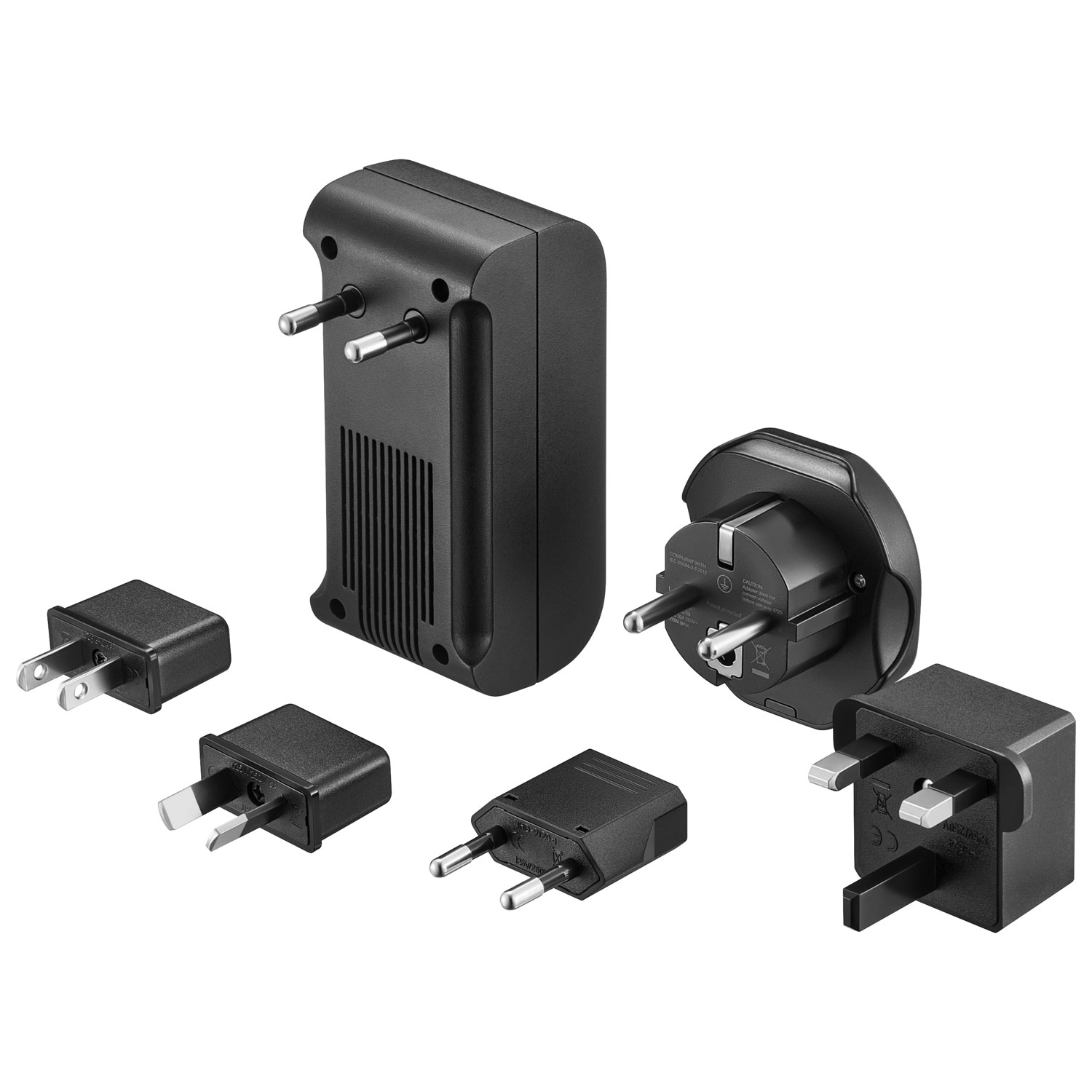 Insignia Travel Adapter and Converter - Black - Only at Best Buy