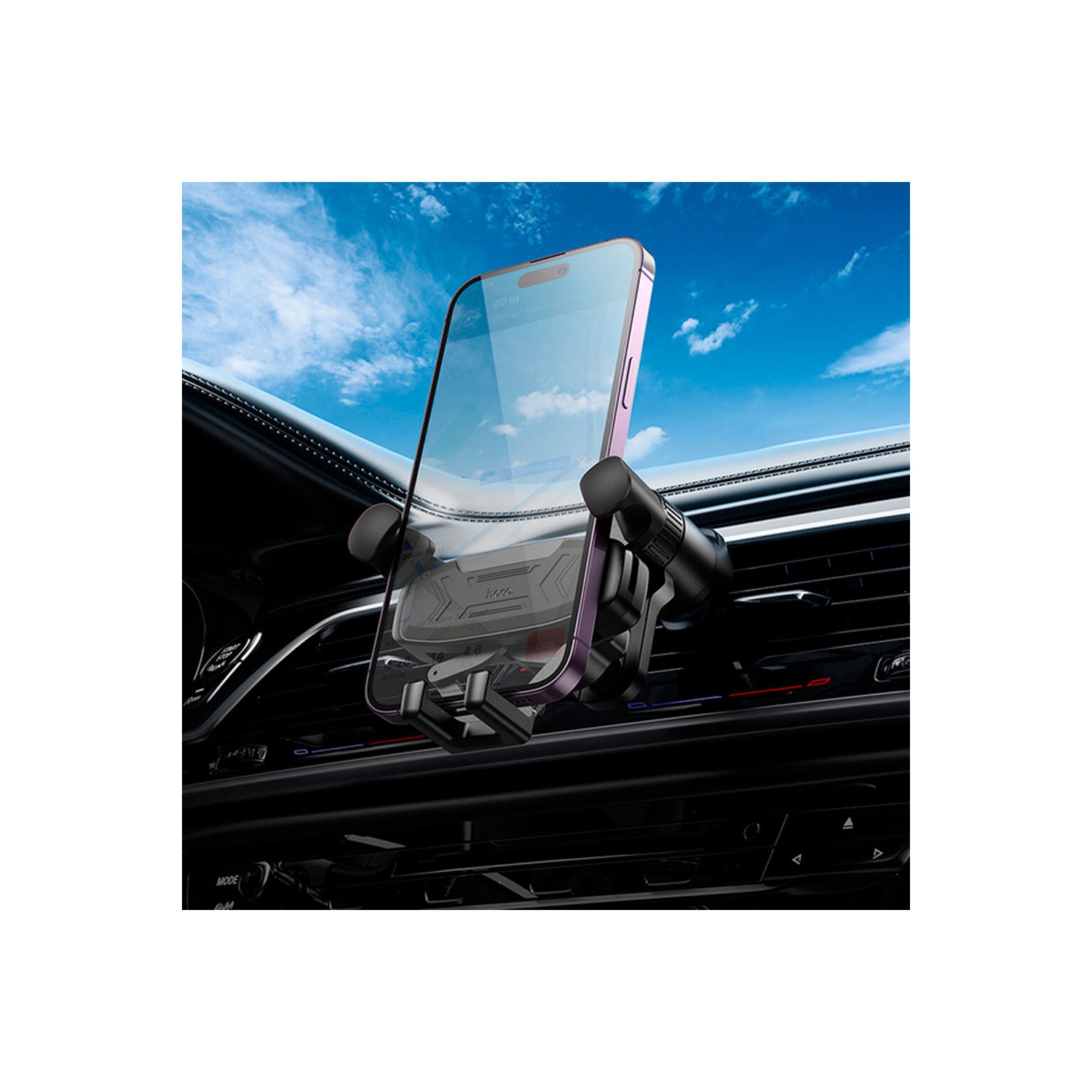 Support de prise pour bouche d'air Support de téléphone cellulaire d'auto pour iPhone Samsung Smartphones