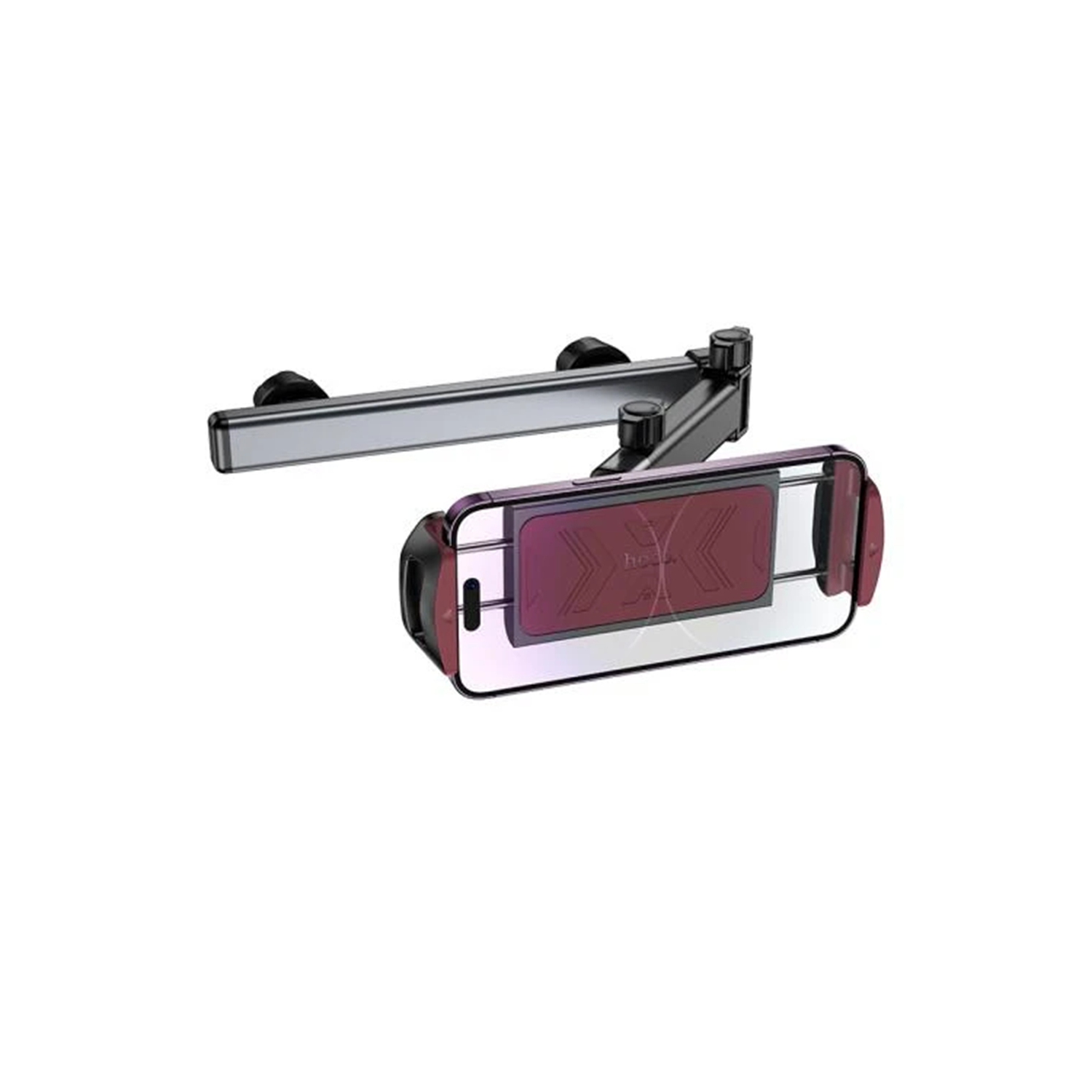 360 Rotating Car Headrest Clip Mount Holder Back Seat Bracket Cradle for iPhone iPad Tablet Smartphone