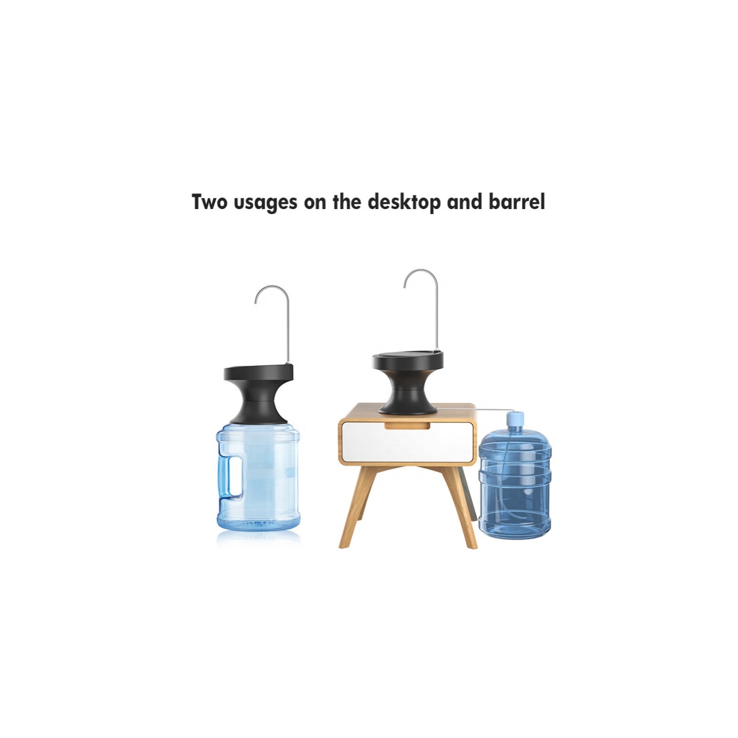 Drinking Water Dispenser Pump, Automatic Electric Drinking Water Bottle Pump for 1-5 Gallon Water Jugs ,for Home Kitchen, Office