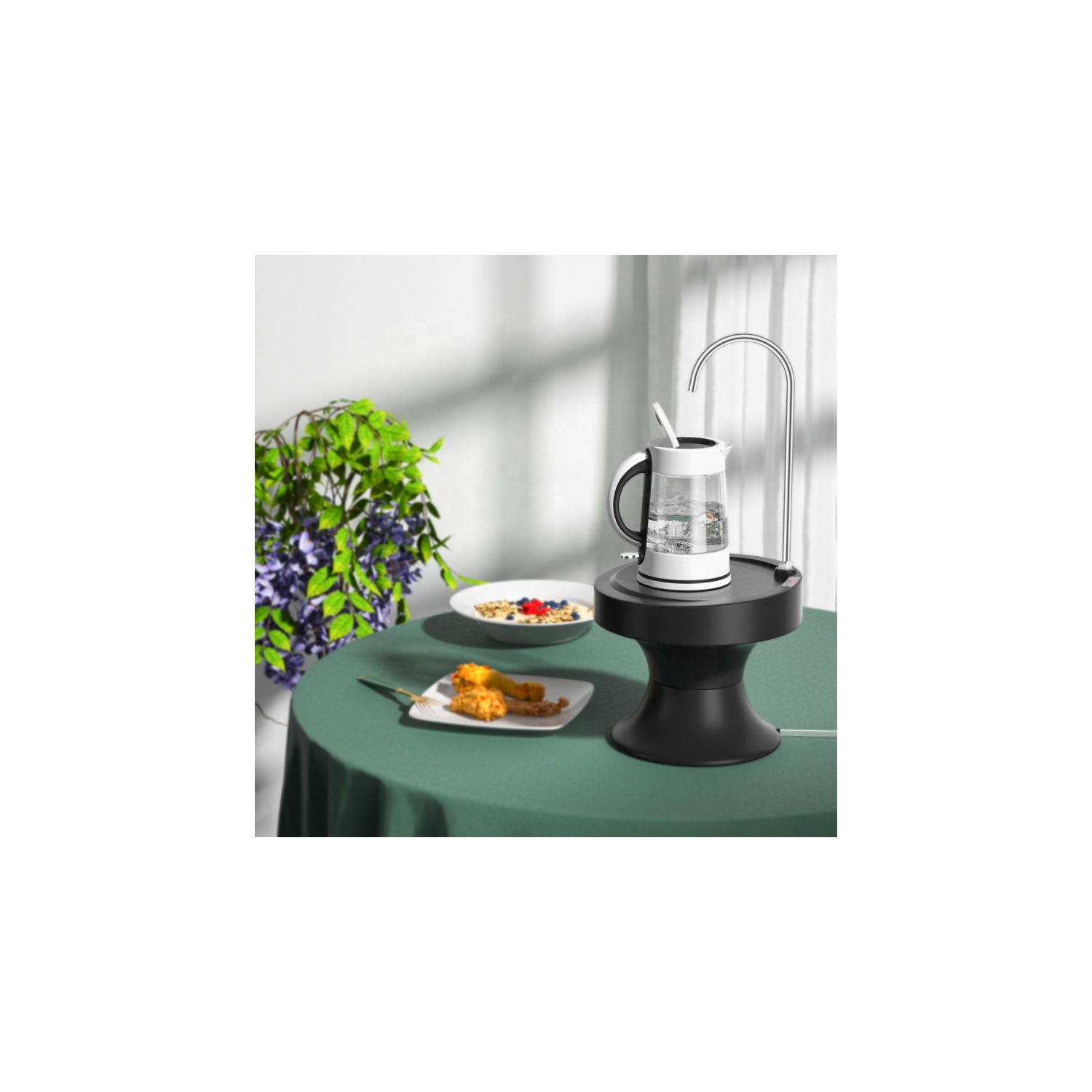 Drinking Water Dispenser Pump, Automatic Electric Drinking Water Bottle Pump for 1-5 Gallon Water Jugs ,for Home Kitchen, Office