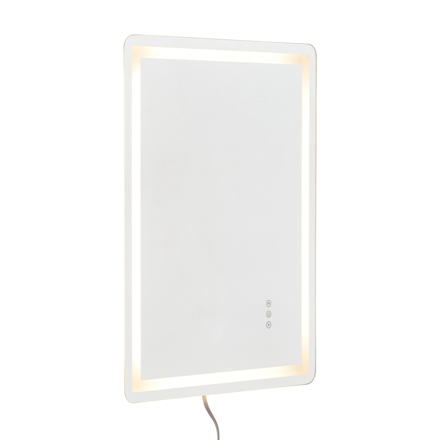 VEVOR 24"x32" LED Bathroom Mirror, Vanity Mirror with Frontlit and Backlit, Anti-Fog Memory Mirror with Lights, Stepless 3 Colors Temperature