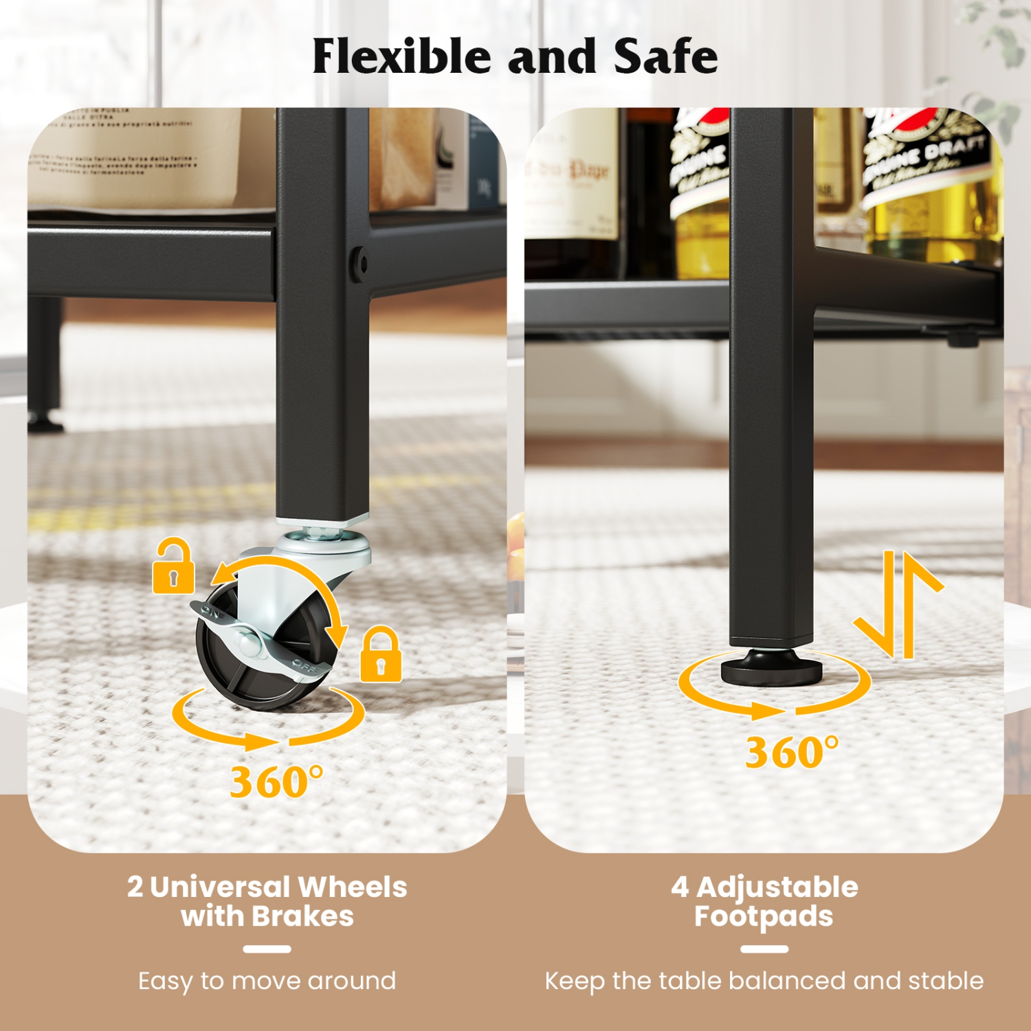 Gymax Round Outdoor Dining Table for 4 People 36 inch Acacia Wood Patio Table for Yard