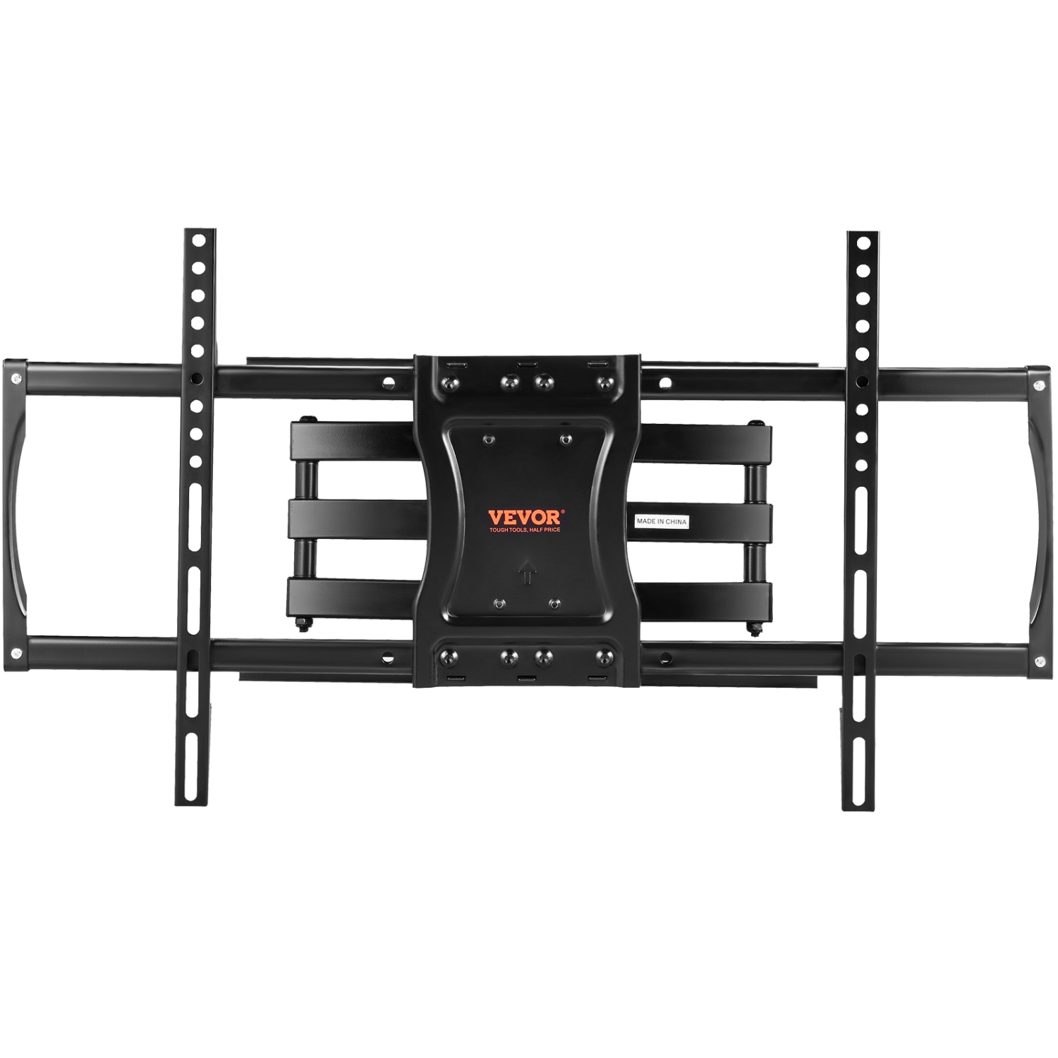 Support articulé VEVOR 37-75&nbsp;po pour téléviseur, support mural inclinable et pivotant à 4 bras articulés, norme VESA maximale de 600