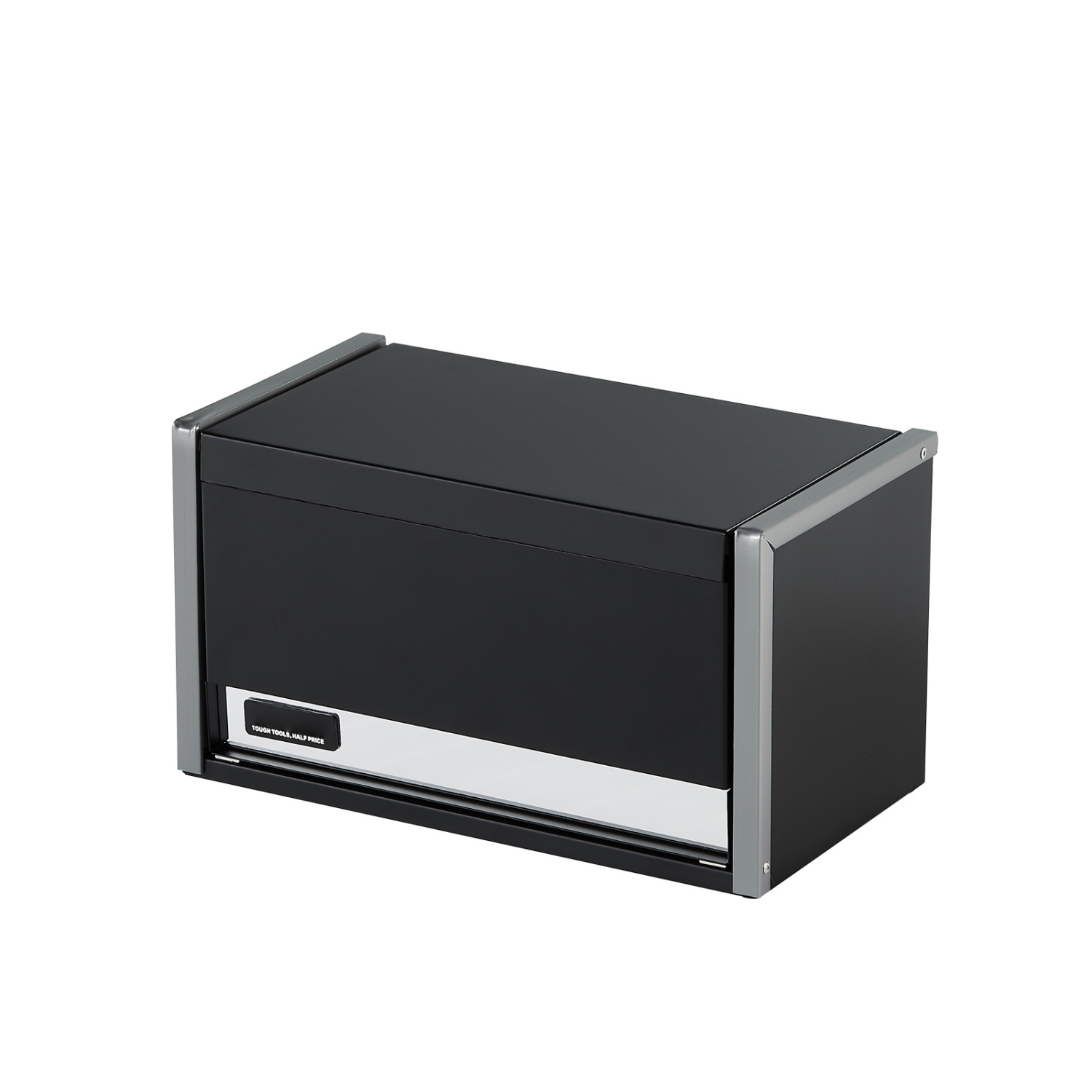 VEVOR 8.6-inch Portable Metal Tool Box, with 3 Drawers, Small Tool Chest with EVA Liners and PP Feet Pads, Heavy-Duty Steel With Ball Bearing Opening