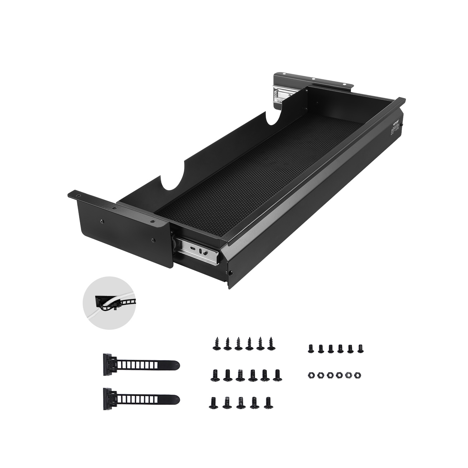 VEVOR&nbsp;26"&nbsp;Wide&nbsp;Under&nbsp;Desk&nbsp;Drawer&nbsp;Slide&nbsp;Out,&nbsp;29x9x4&nbsp;in，Under&nbsp;Desk&nbsp;Mounted&nbsp;Pull-out&nbsp;Dra