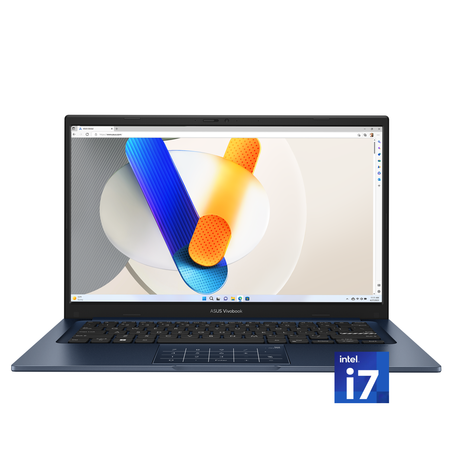 ASUS Vivobook 14" FHD Business Laptop-Quiet Blue(Intel i7-1355U/2TB SSD/ 40GB RAM/Intel UHD Graphics/ Win 11 Pro)