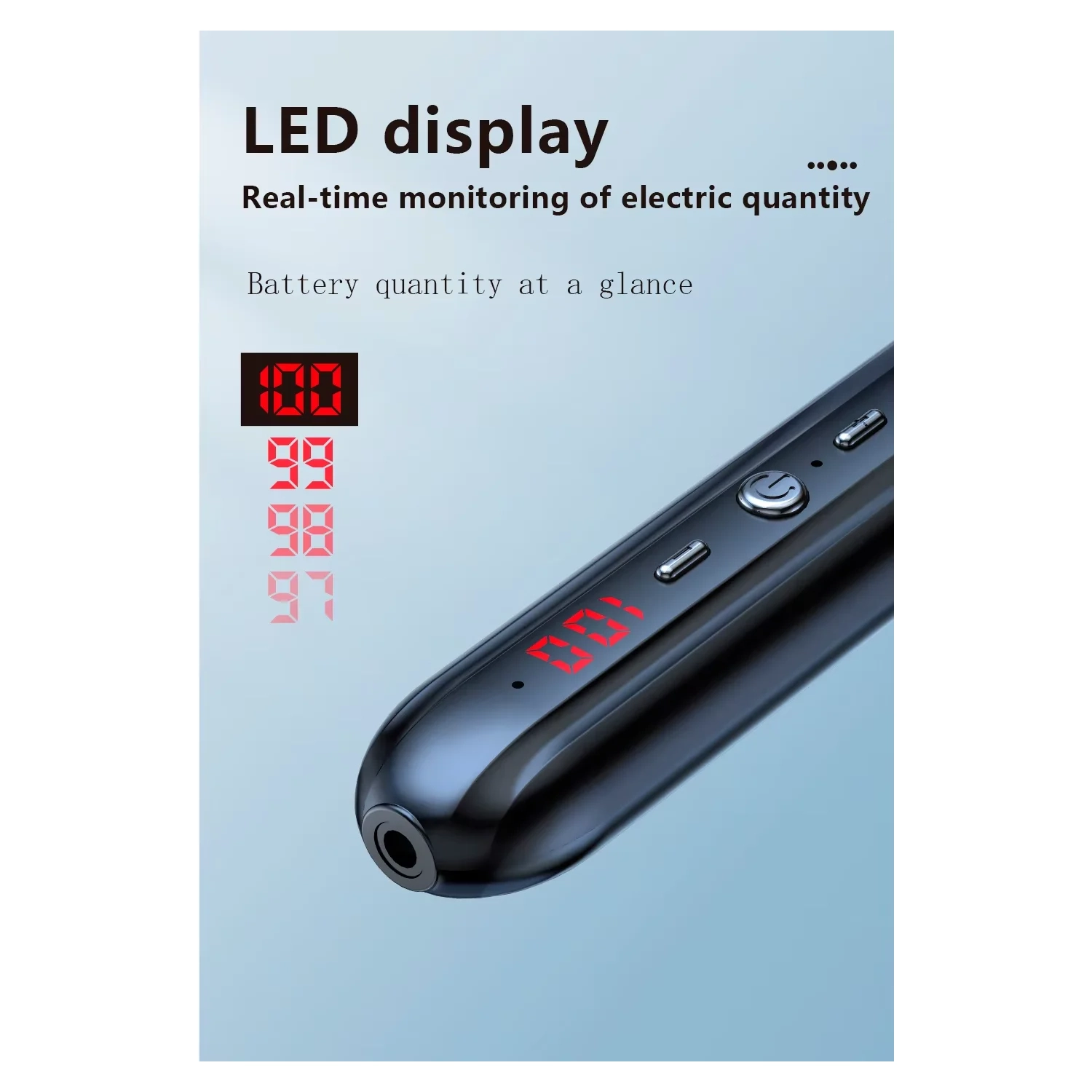 Casque d'écoute sans fil Bluetooth sport suspendu au cou, oreillette Bluetooth de retour pour karaoké en direct, casque stéréo 8D 800&nbsp;mAh