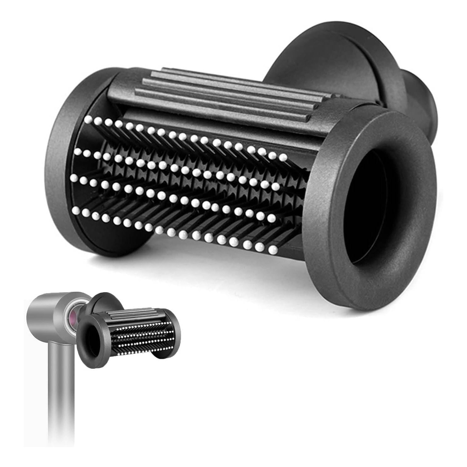 Embout lissant anti-vol pour sèche-cheveux Dyson HD15 HD01 HD02 HD03 HD04 HD08,2-en-1 Accessoires de buse à peigne de coiffure