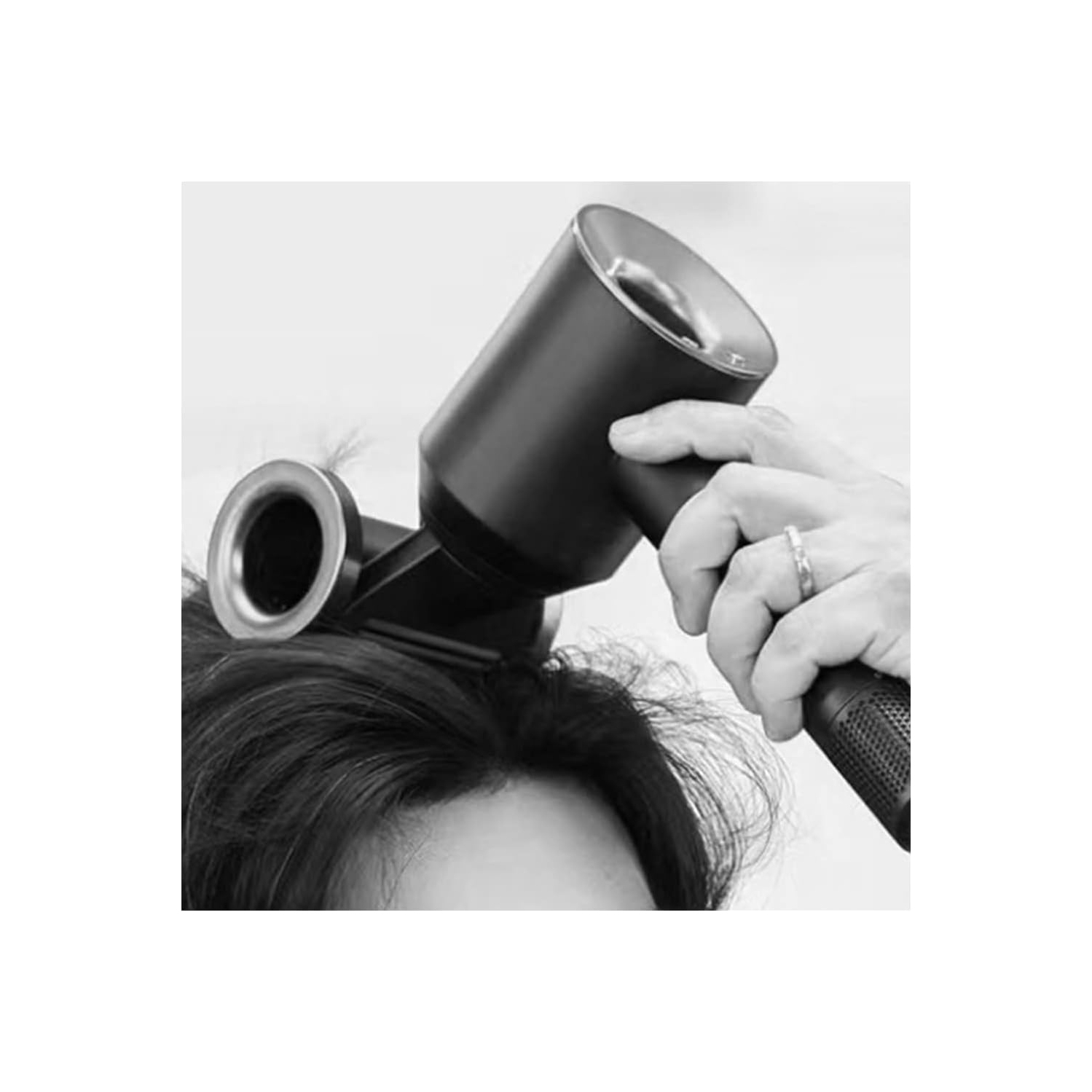 Embout lissant anti-vol pour sèche-cheveux Dyson HD15 HD01 HD02 HD03 HD04 HD08,2-en-1 Accessoires de buse à peigne de coiffure