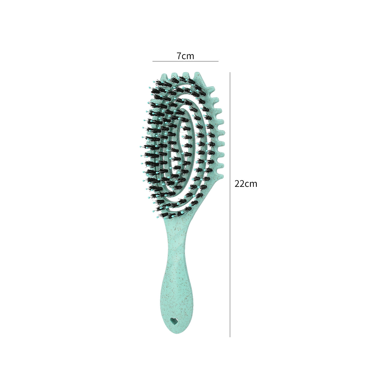 Curl Defining Brush,Detangling Hair Brush for Women Girls,Styling Comb for Thick Curly Wavy Hair Wet Dry Use,Fast Blow Drying Hair Brush