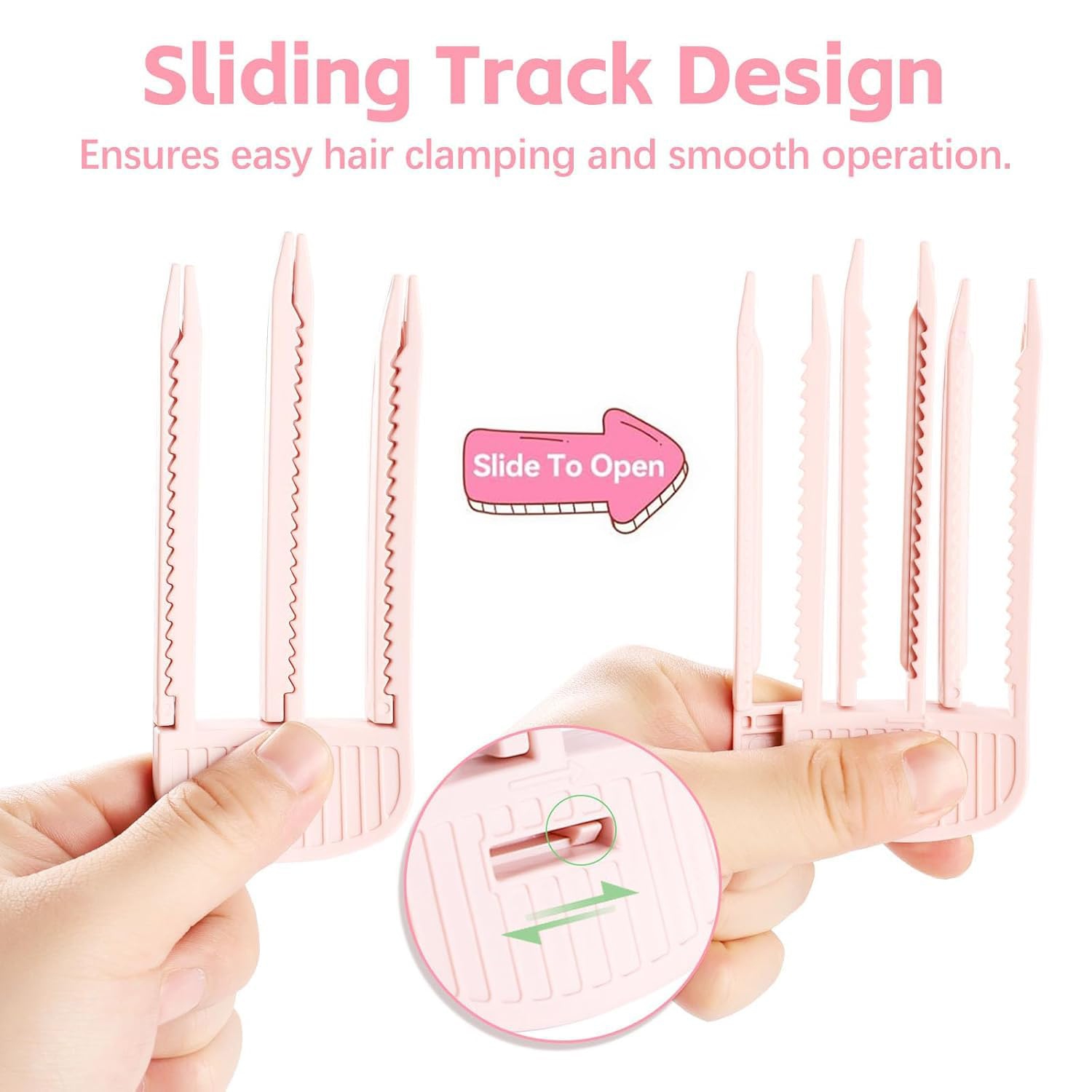 2PCS Pince de volume pour cheveux Fluffy Bangs, Peigne Easy High Crown Volume pour femmes, pinces volumisantes cheveux Instant Hair Root Lifting Clips