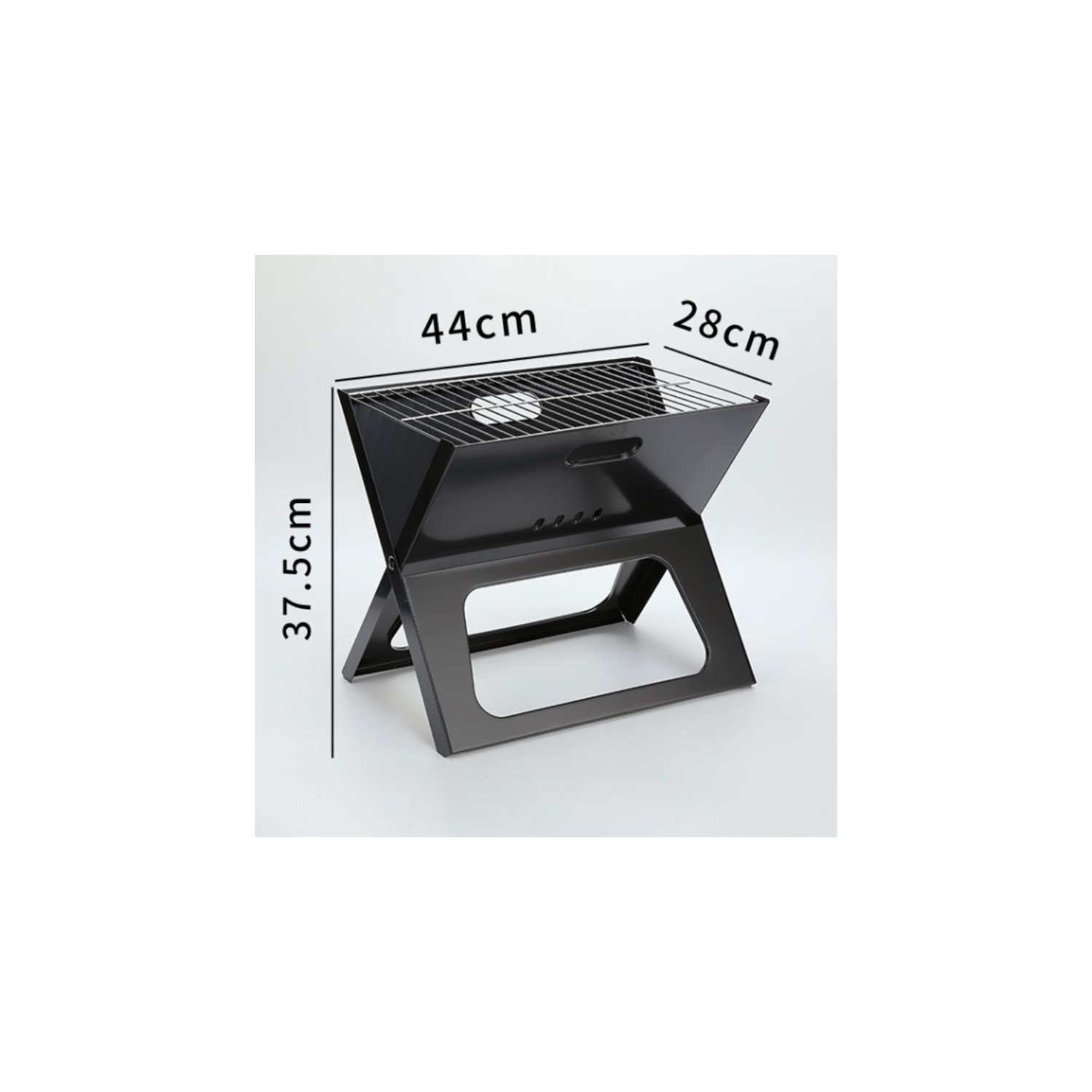 [Portable X-TYPE] Barbecue d'extérieur Barbecue de camping Réchaud au charbon Réchaud au charbon de bois Barbecue portatif de pique-nique