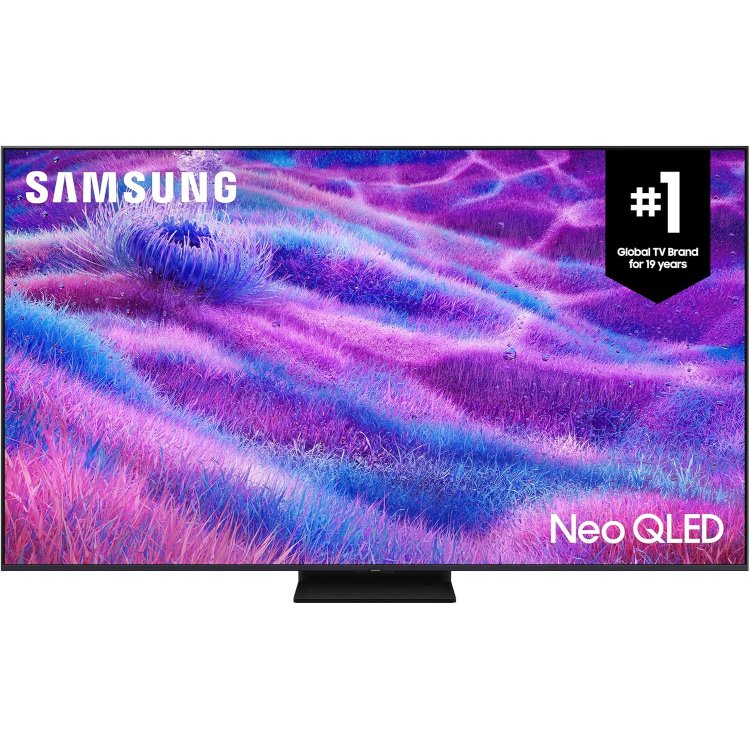SAMSUNG 75-Inch Mini LED QN80F Neo QLED 4k Smart TV, AI Gen 2 Processor, Neo Quantum HDR, 144Hz, Q-Symphony, Dolby Atmos, Gaming Hub - [QN75QN80FAFXZC] -Open Box (10/10 Condition)
