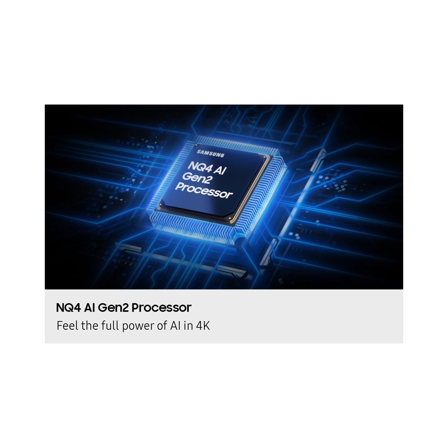 SAMSUNG 75-Inch Mini LED QN80F Neo QLED 4k Smart TV, AI Gen 2 Processor, Neo Quantum HDR, 144Hz, Q-Symphony, Dolby Atmos, Gaming Hub -