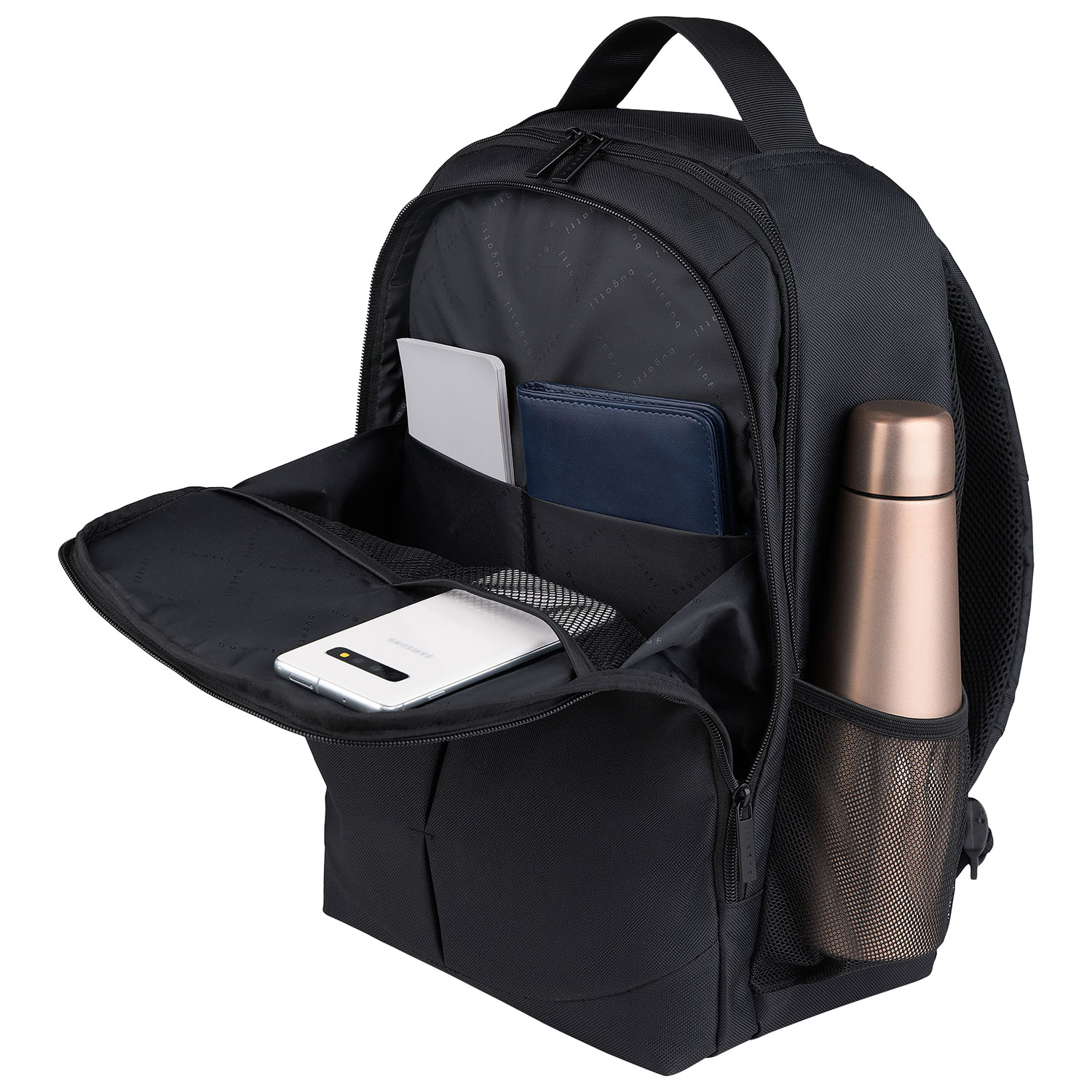 Sac pour portable de 15,6 po New York de Bugatti - Noir - Exclusivité de Best Buy