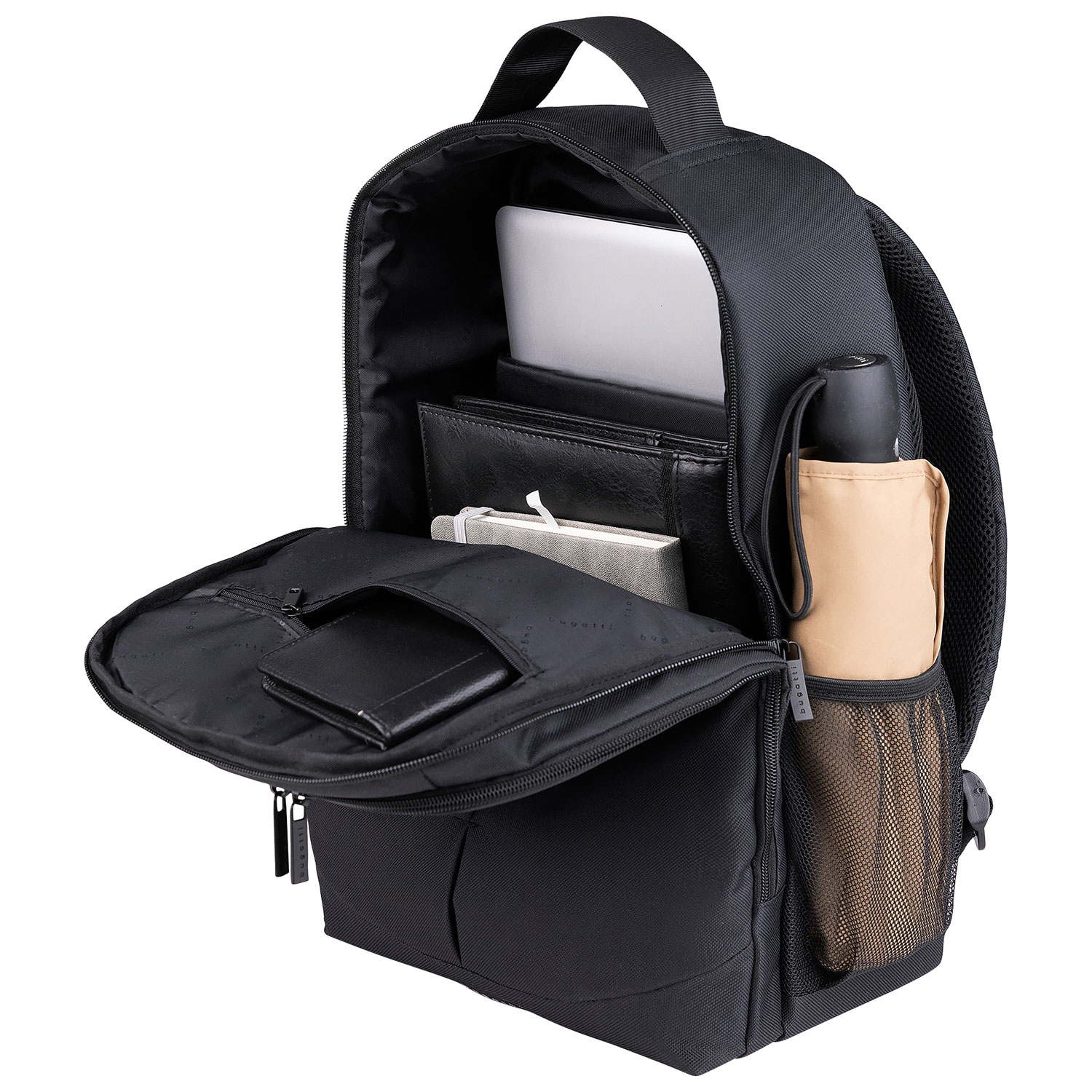 Sac pour portable de 15,6 po New York de Bugatti - Noir - Exclusivité de Best Buy
