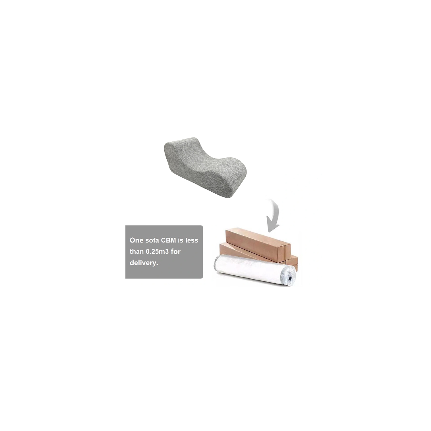 Compression Sofa - Styled Ergonomic Velvet Chaise Lounge Chair, Sofa Bed – Perfect for Yoga, Stretching, Relaxation, and Exercise