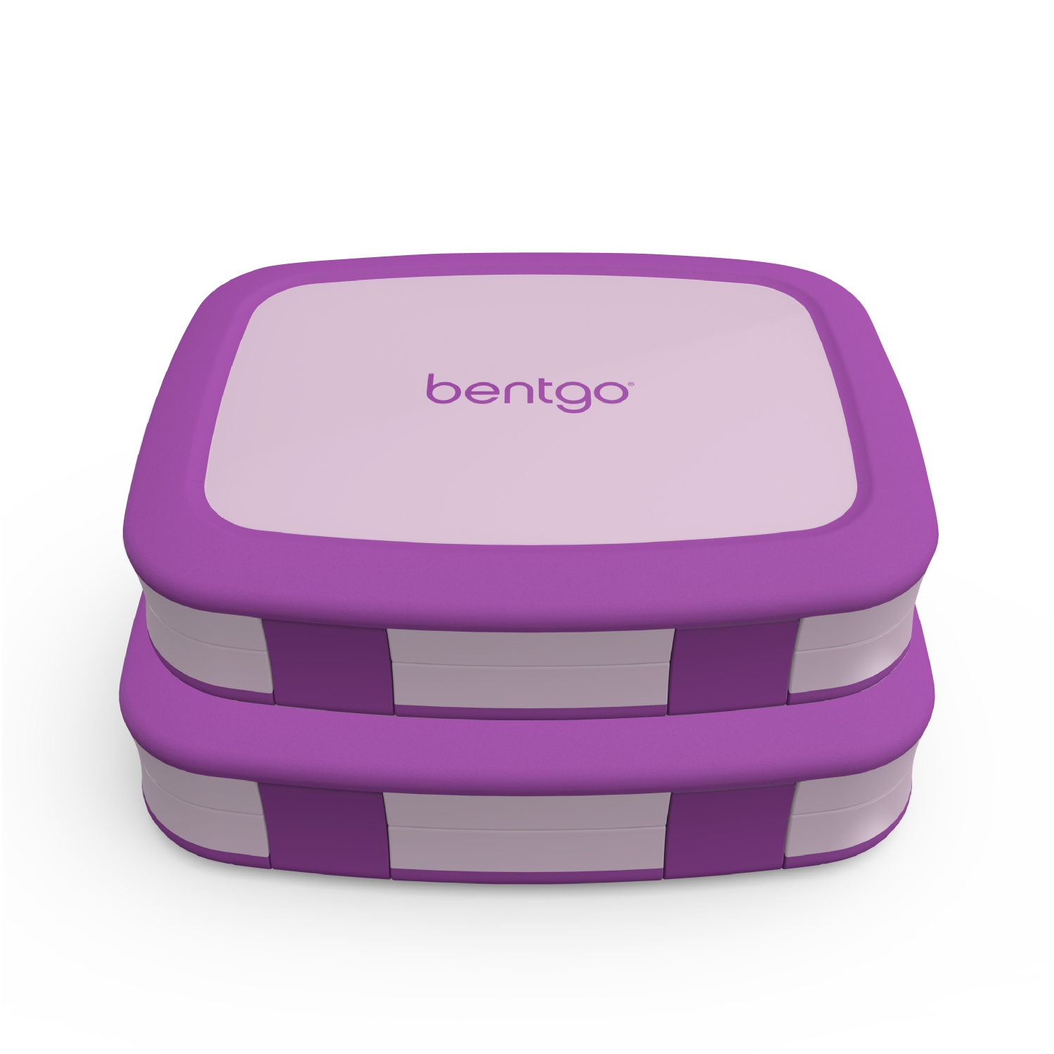 Bentgo Kids Leakproof Lunchbox - 2 Pack Purple