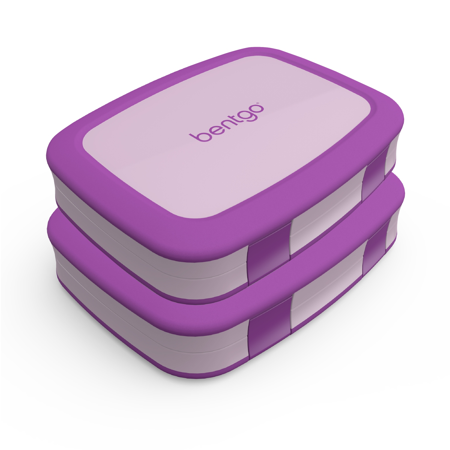 Bentgo Kids Leakproof Lunchbox - 2 Pack Purple