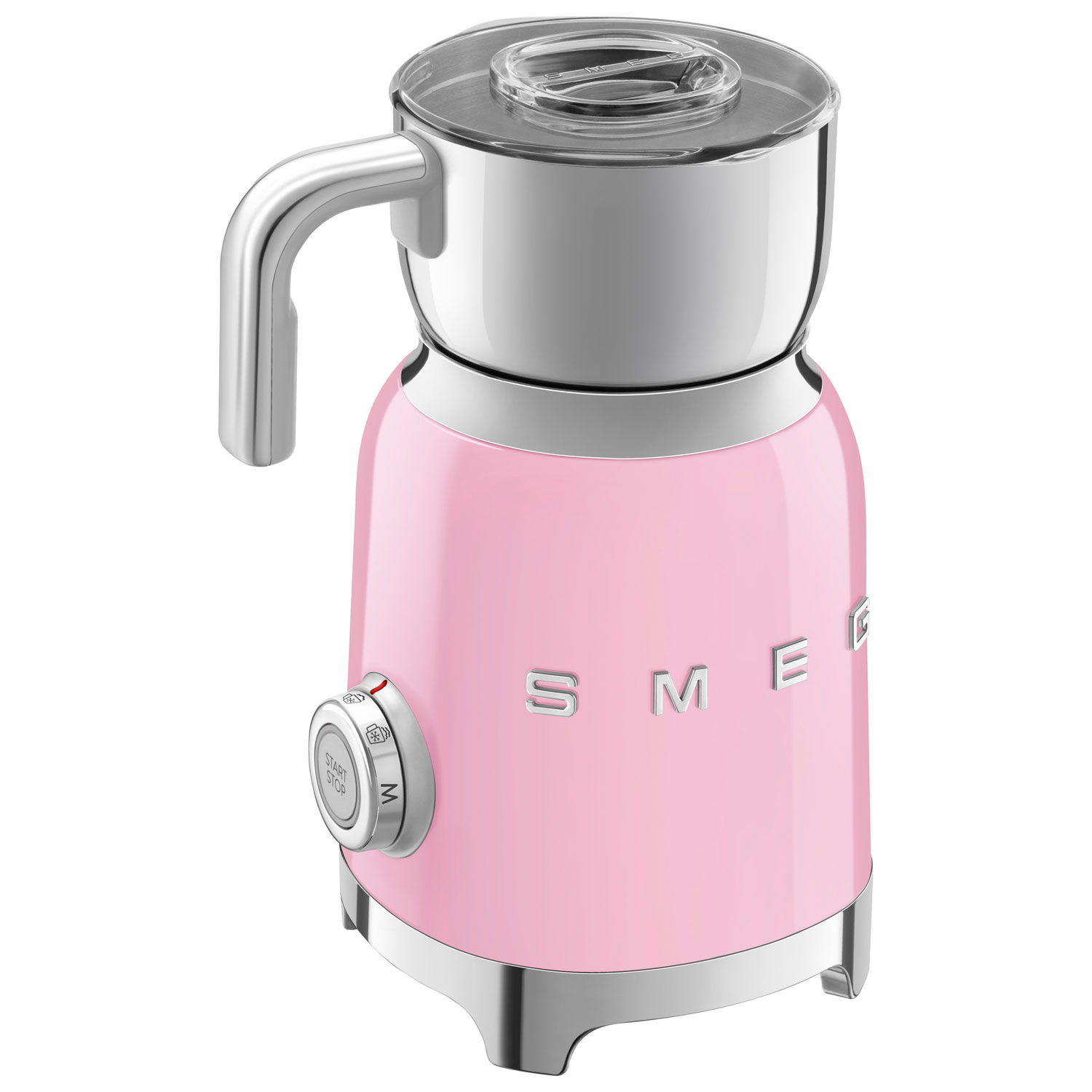 Smeg 50's Style Milk Frother - Pink