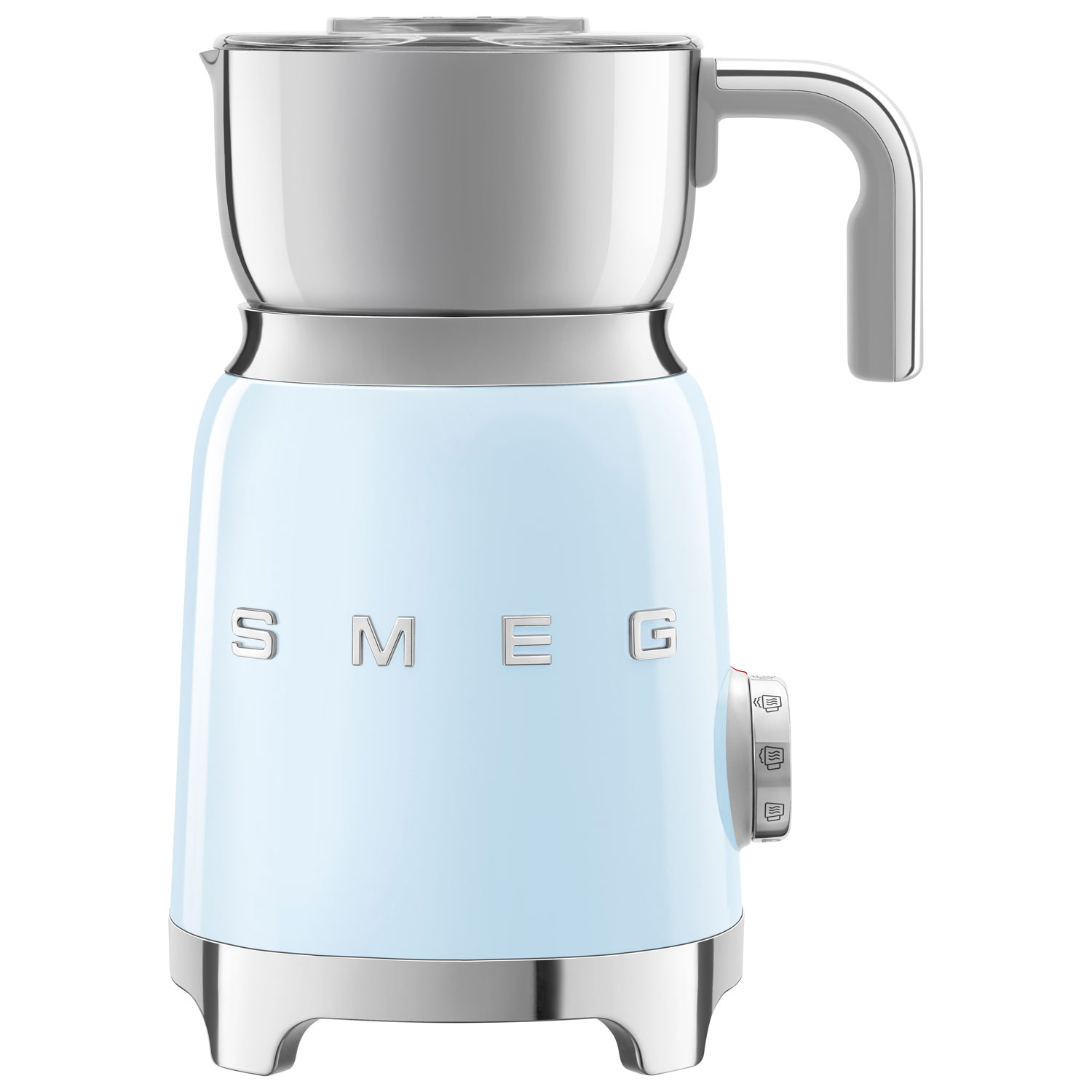 Mousseur à lait Années 50 de Smeg - Bleu azur
